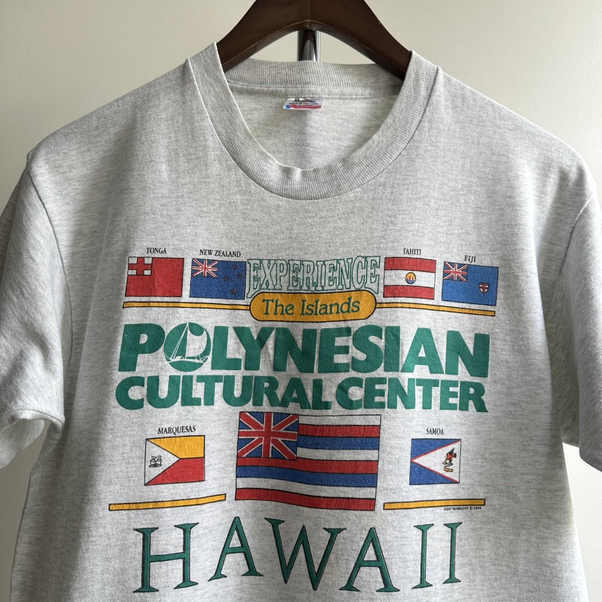 Vintage Vintage 1994 Polynesian Culture Center Hawaii USA Promo Tee Size US M / EU 48-50 / 2 - 2 Thumbnail