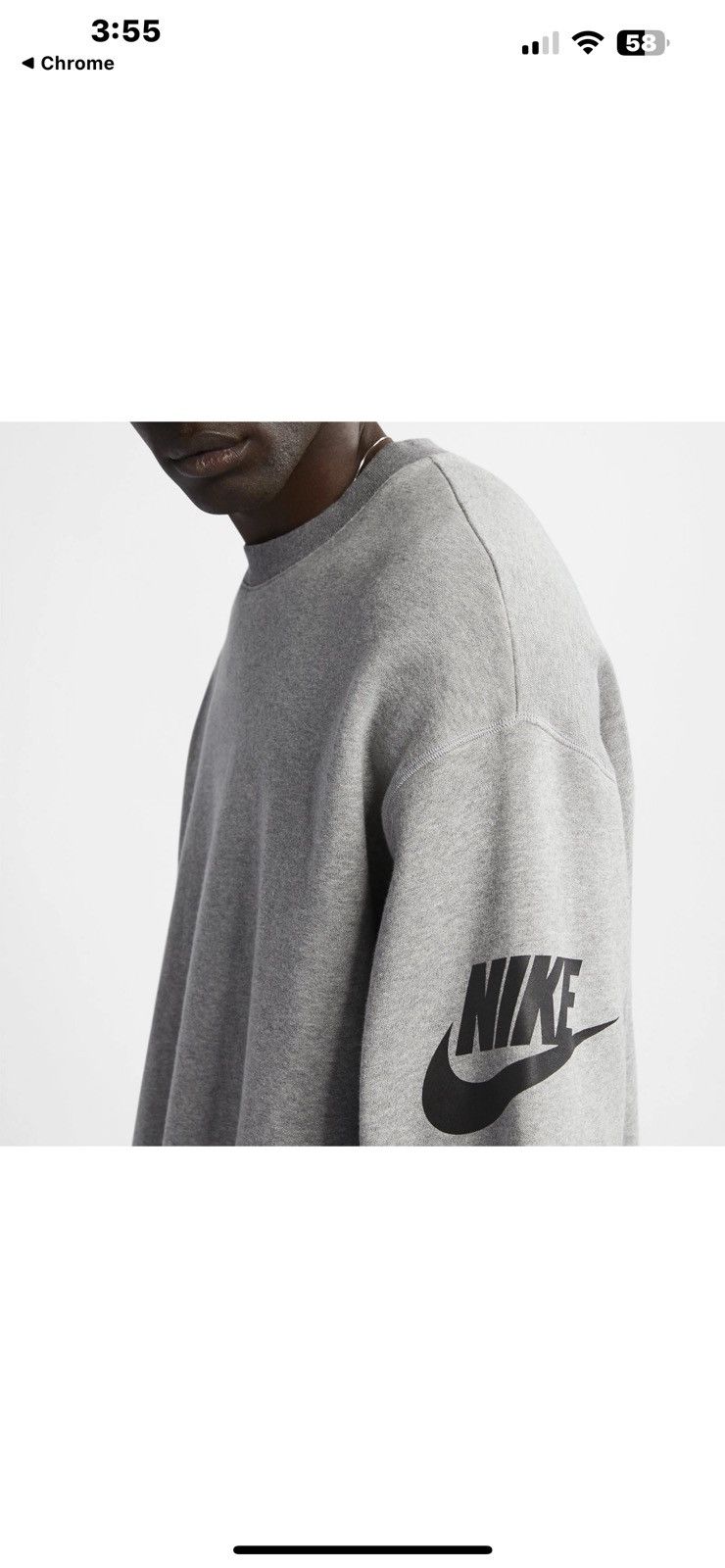 Fear of God × Nike Fear of god x nike sweatshirt Size US M / EU 48-50 / 2 - 7 Thumbnail