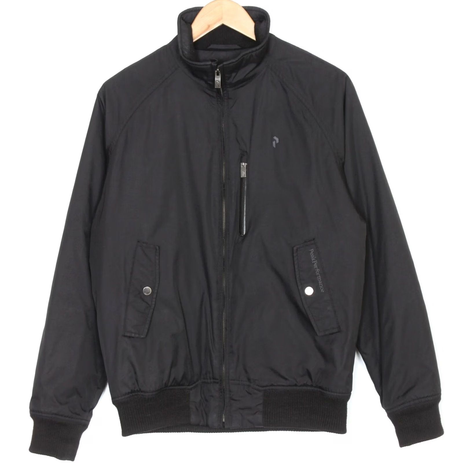 Peak Performance PEAK PERFORMANCE ALEX Bomber Jacket Men Size S Black Padded Quilt Lined MJ2251 Size US S / EU 44-46 / 1 - 2 Thumbnail