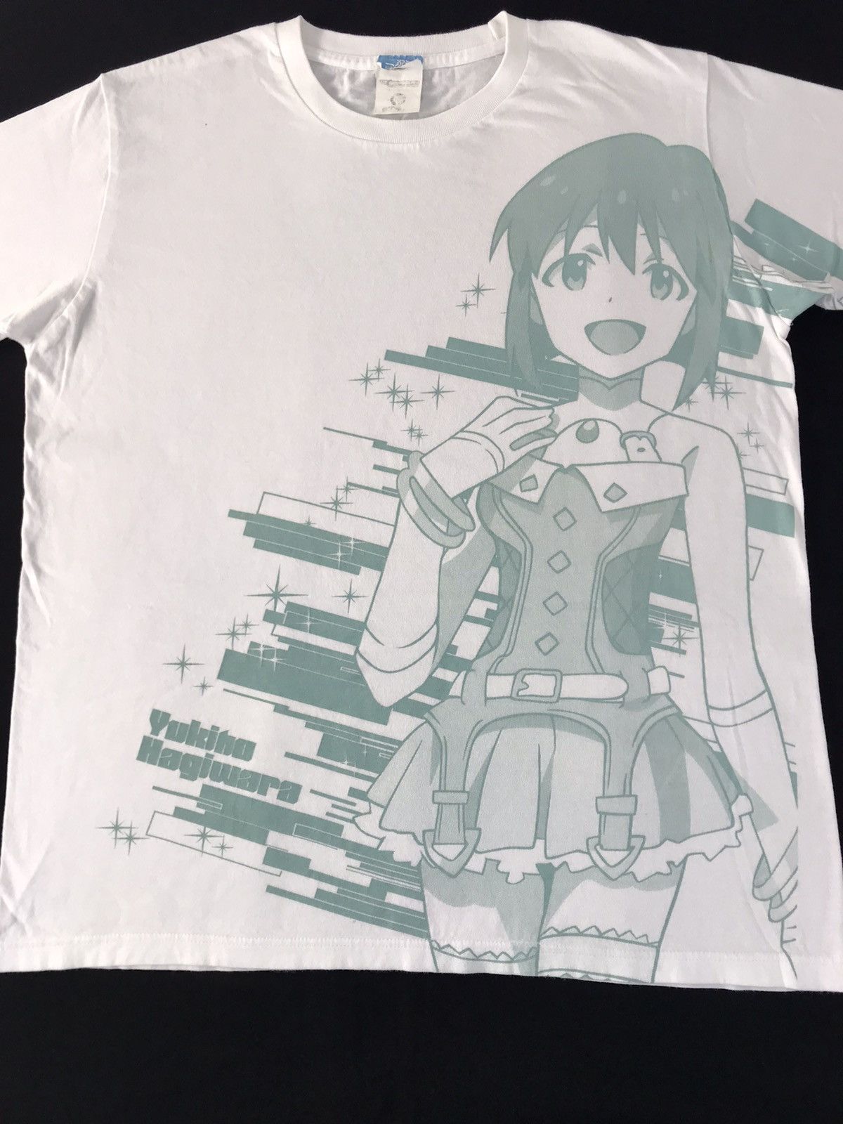 Anime Cospa Idol Yukiho Hagiwara 765 Brand Big Graphic Screen Tee Size US L / EU 52-54 / 3 - 3 Thumbnail