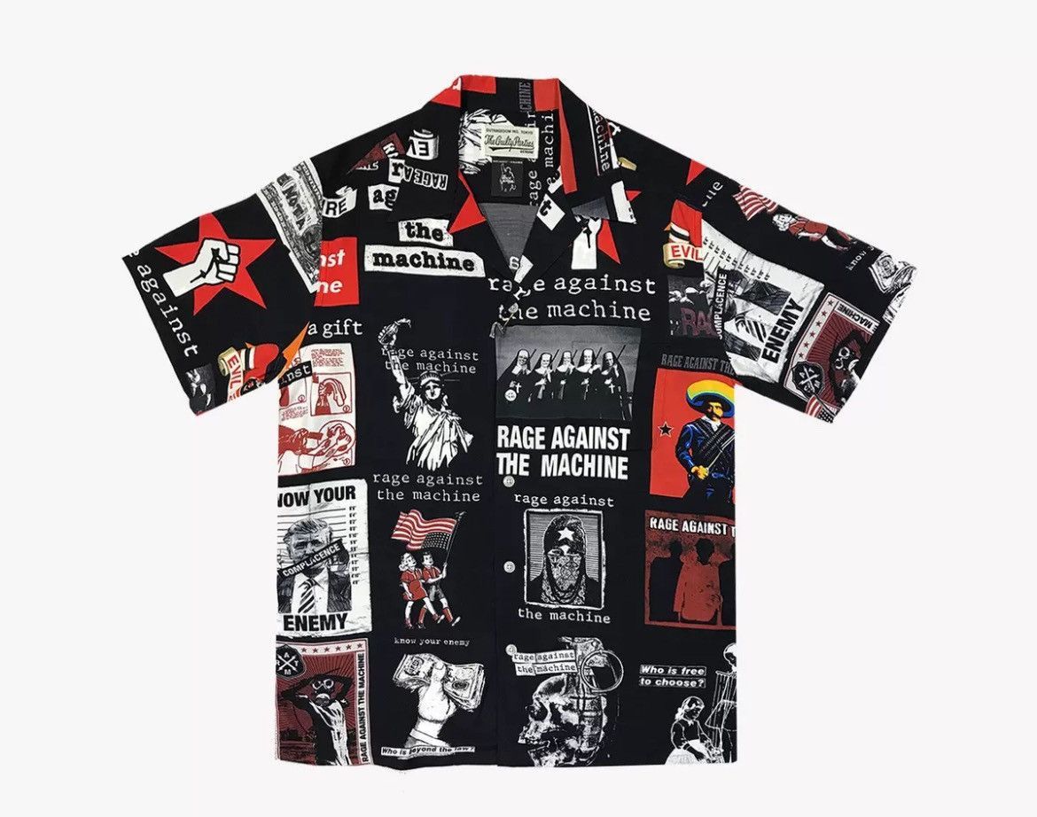 Wacko Maria wacko maria shirt poster short sleeve shirt - DMC Size US M / EU 48-50 / 2 - 1 Thumbnail