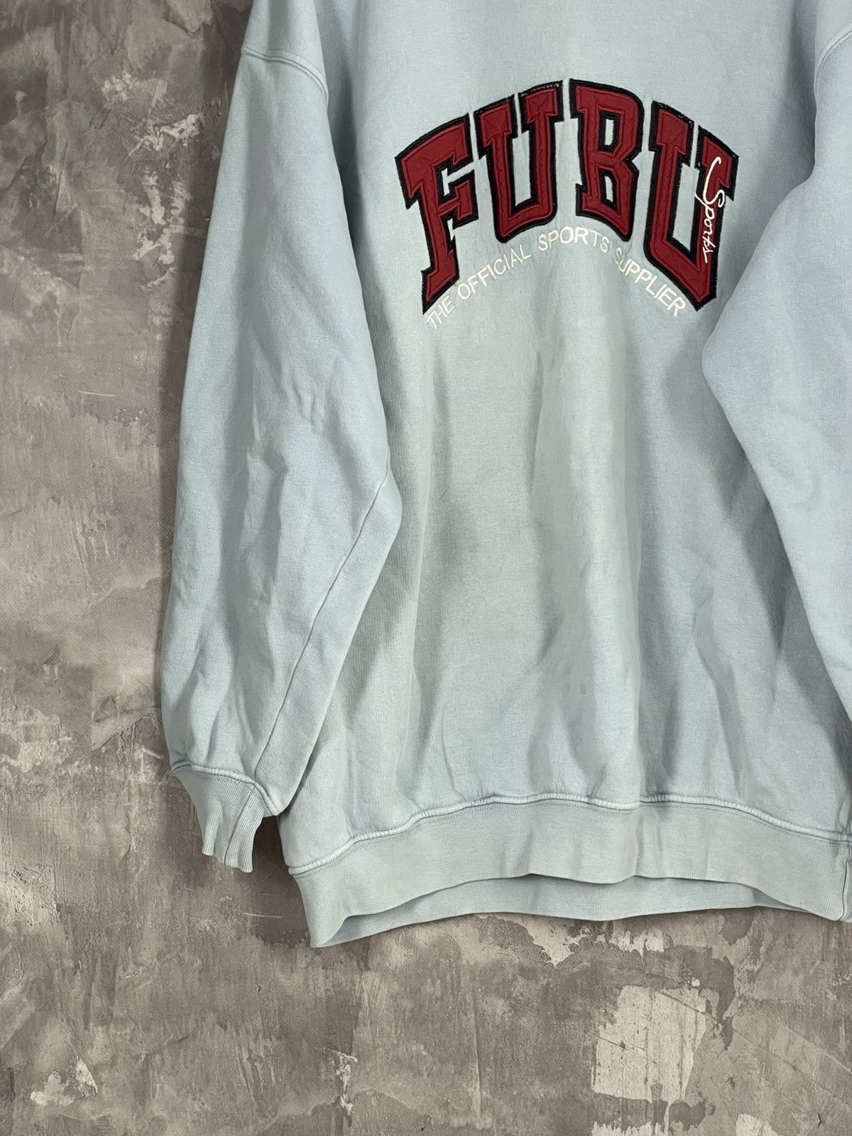 Fubu × Vintage Vintage Fubu Sweatshirt Crewnek Size US L / EU 52-54 / 3 - 5 Thumbnail