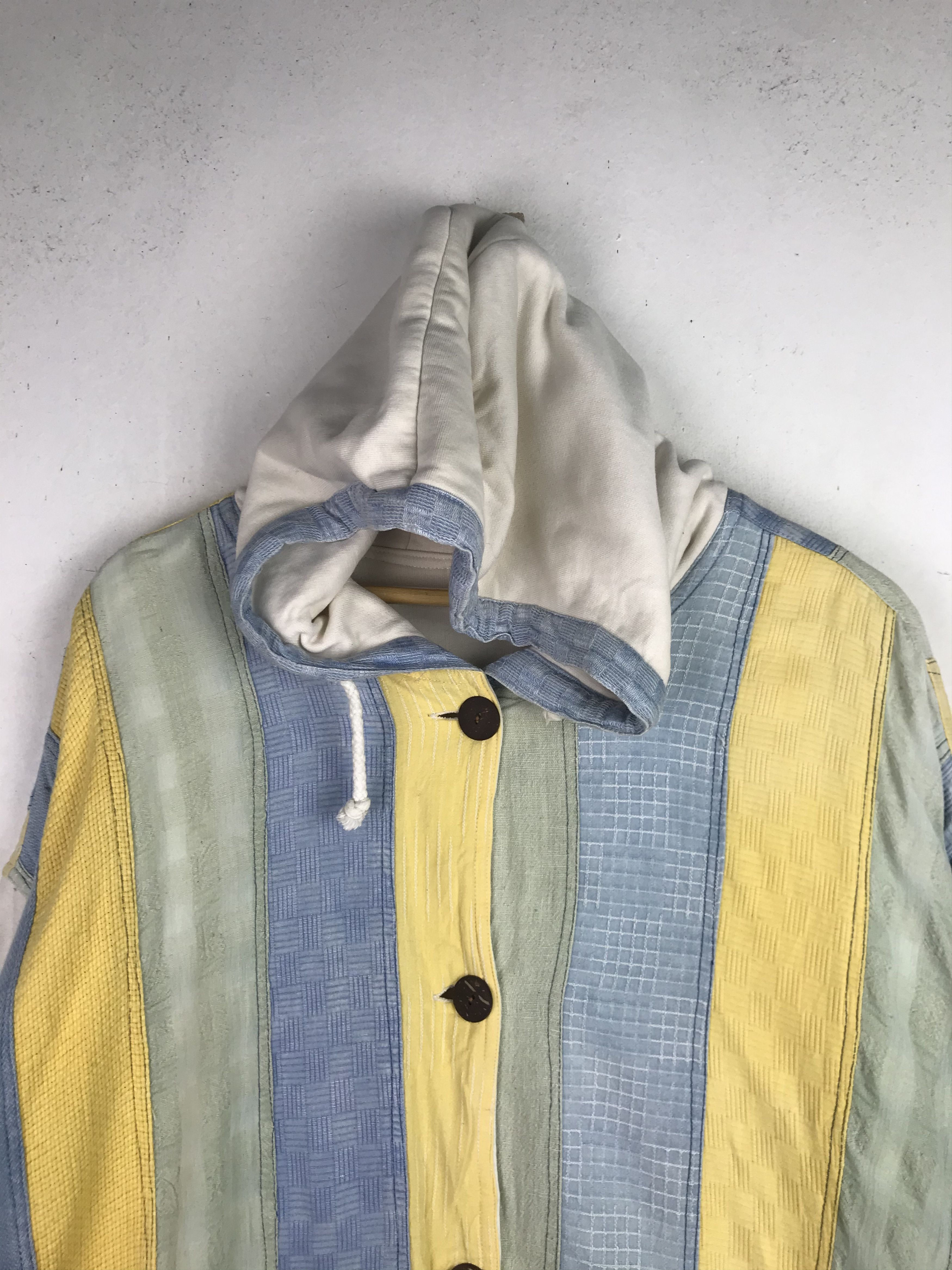 Japanese Brand × Vintage Vintage Al Radeo Patch Long Jacket Inspired By Kapital Size US XXL / EU 58 / 5 - 3 Thumbnail