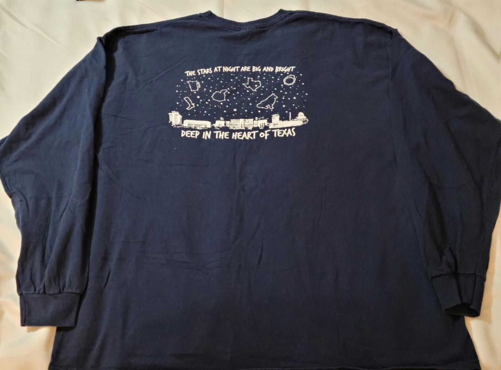 Gildan Texas A&M University "Howdy" LS Shirt Adult Size 2X Aggies Size ONE SIZE - 3 Thumbnail