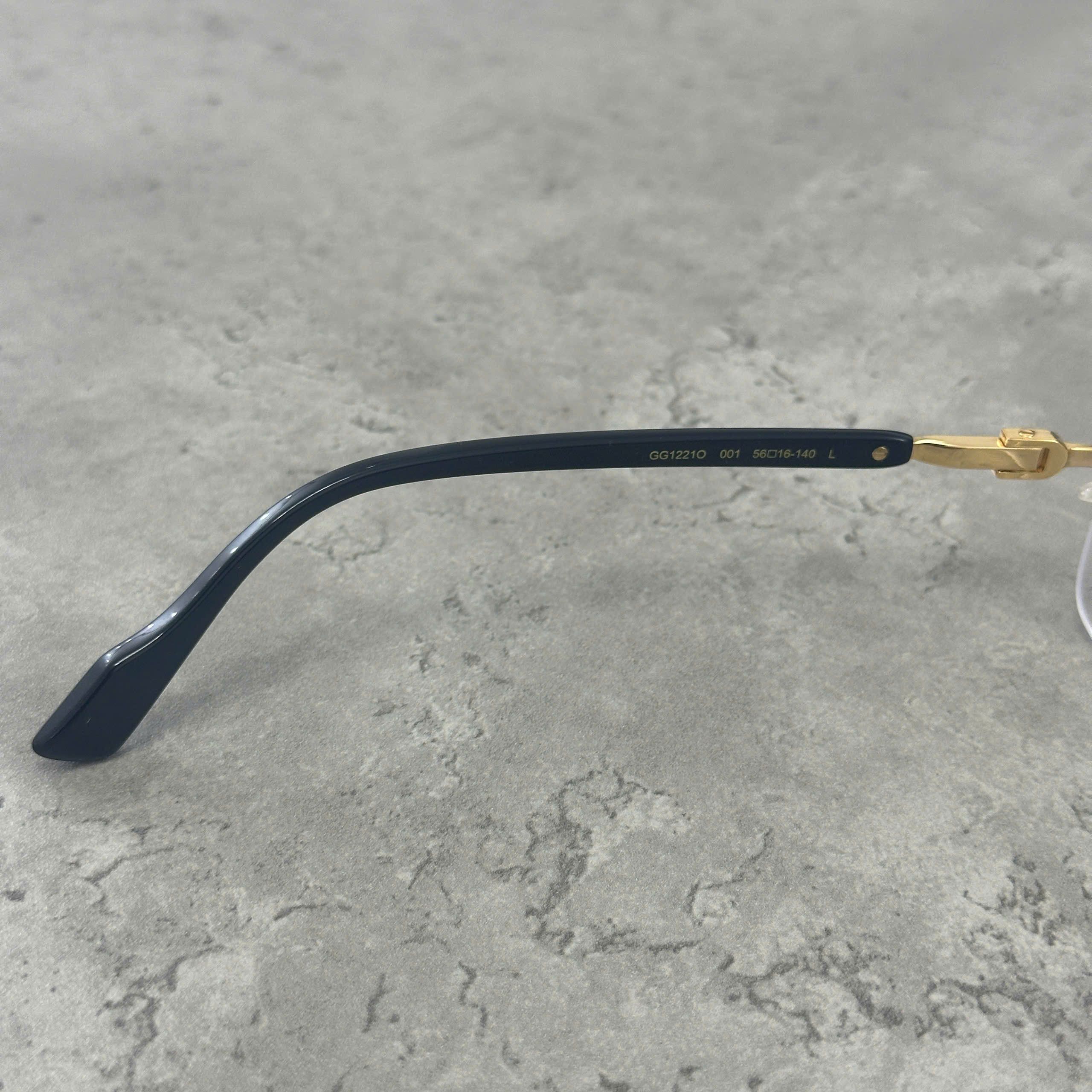 Gucci GUCCI GG1221O 001 Sunglasses Size ONE SIZE - 6 Thumbnail