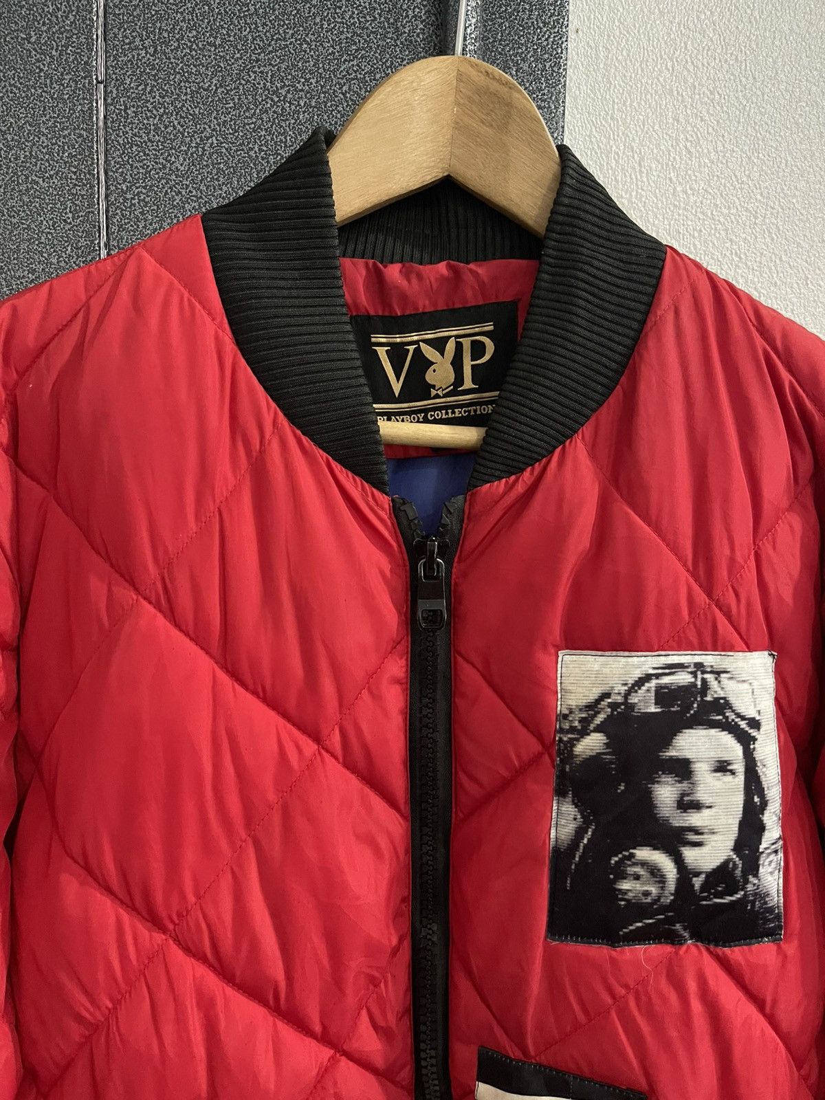 Playboy Playboy Quilted Design With Patches Bomber Jacket Size US XL / EU 56 / 4 - 5 Thumbnail