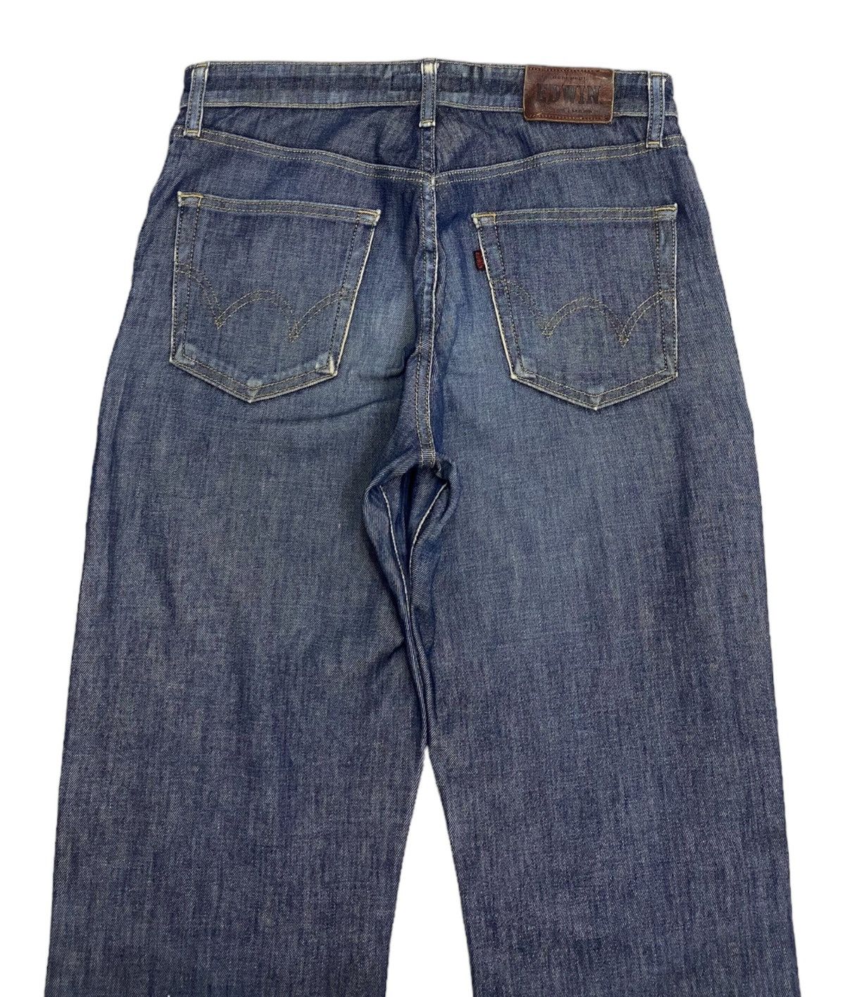 Edwin EDWIN 503FLEX BAGGY DISTRESSED DENIM UNDERCOVER STYLE DESIGN Size US 31 - 6 Thumbnail
