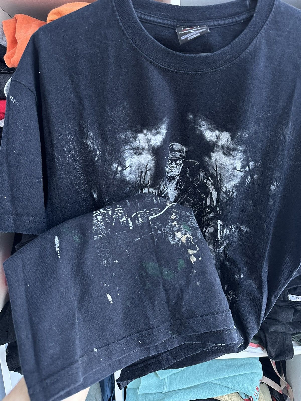 WWE 🔥VINTAGE 2007 UNDERTAKER WWE T SHIRT🔥 Size US L / EU 52-54 / 3 - 7 Thumbnail
