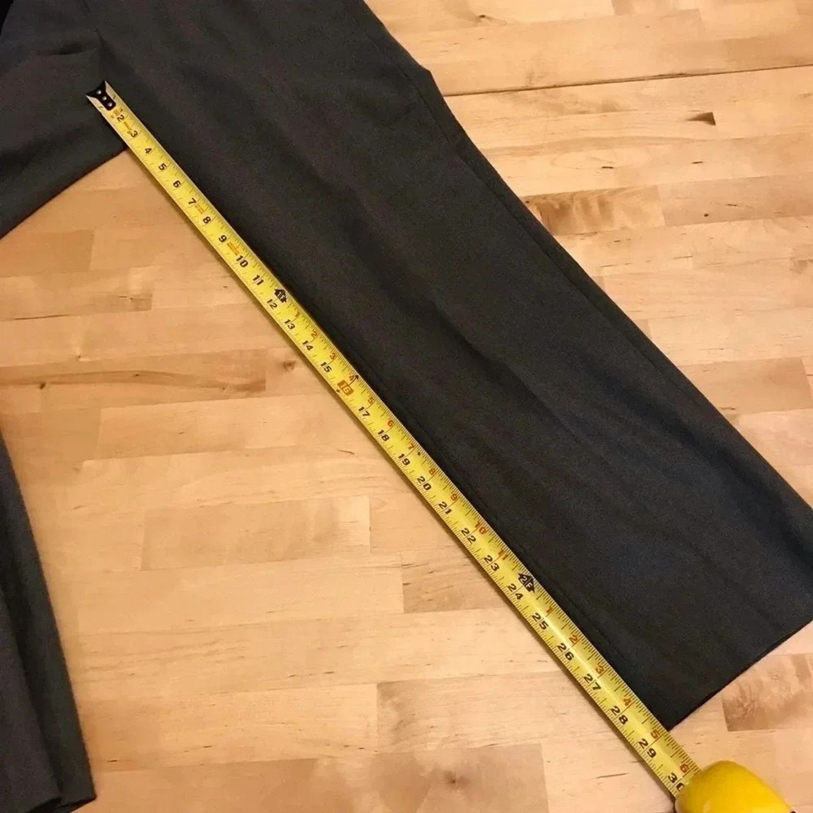 Ellen Tracy ELLEN TRACY Dress Pants SZ 2 Grey Wool Spandex Trousers Size 26" / US 2 / IT 38 - 7 Thumbnail