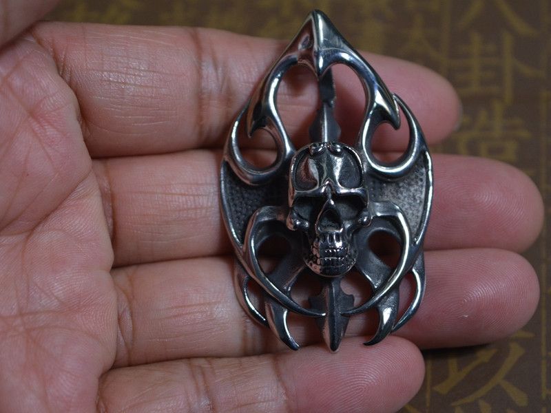 Other Skull Dark STEAL! Y2K Chains Necklace Chain Size ONE SIZE - 2 Thumbnail
