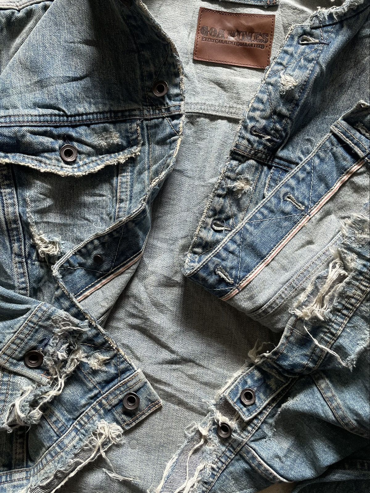 If Six Was Nine × Japanese Brand × Le Grande Bleu (L.G.B.) Goa denims jacket Size US M / EU 48-50 / 2 - 2 Thumbnail