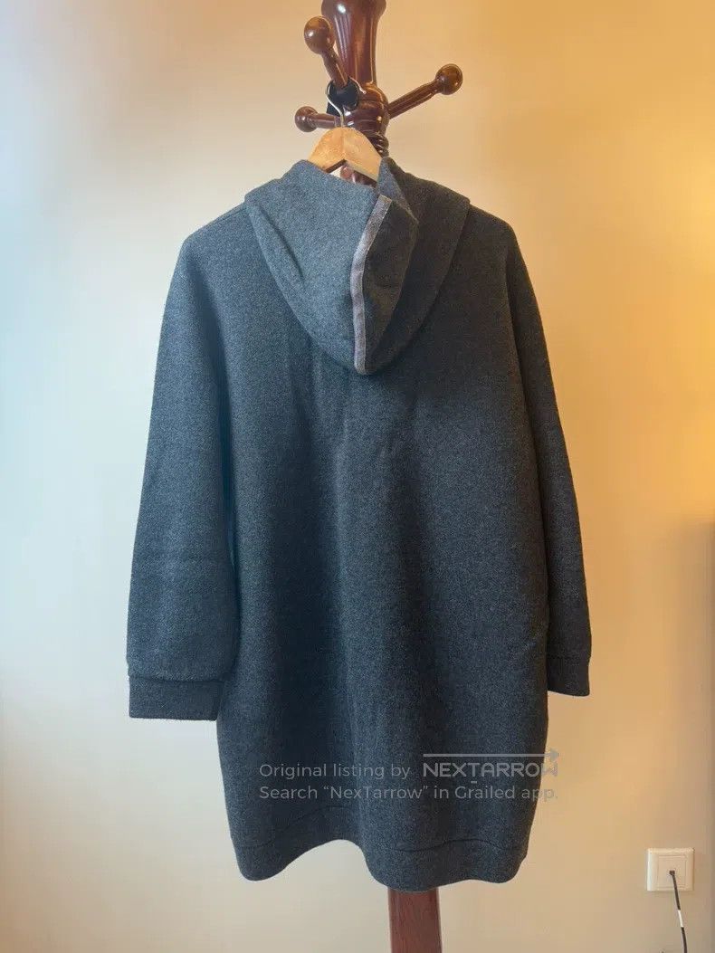Brunello Cucinelli Brunello Cucinelli Grey 100% Cashmere Fabric Classic Zippe Size M / US 6-8 / IT 42-44 - 3 Thumbnail