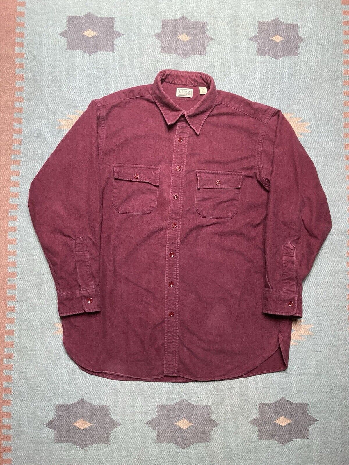 L.L. Bean × Vintage LL bean chamois flannel shirt jacket shacket thick 18 XXL Size US XXL / EU 58 / 5 - 1 Thumbnail