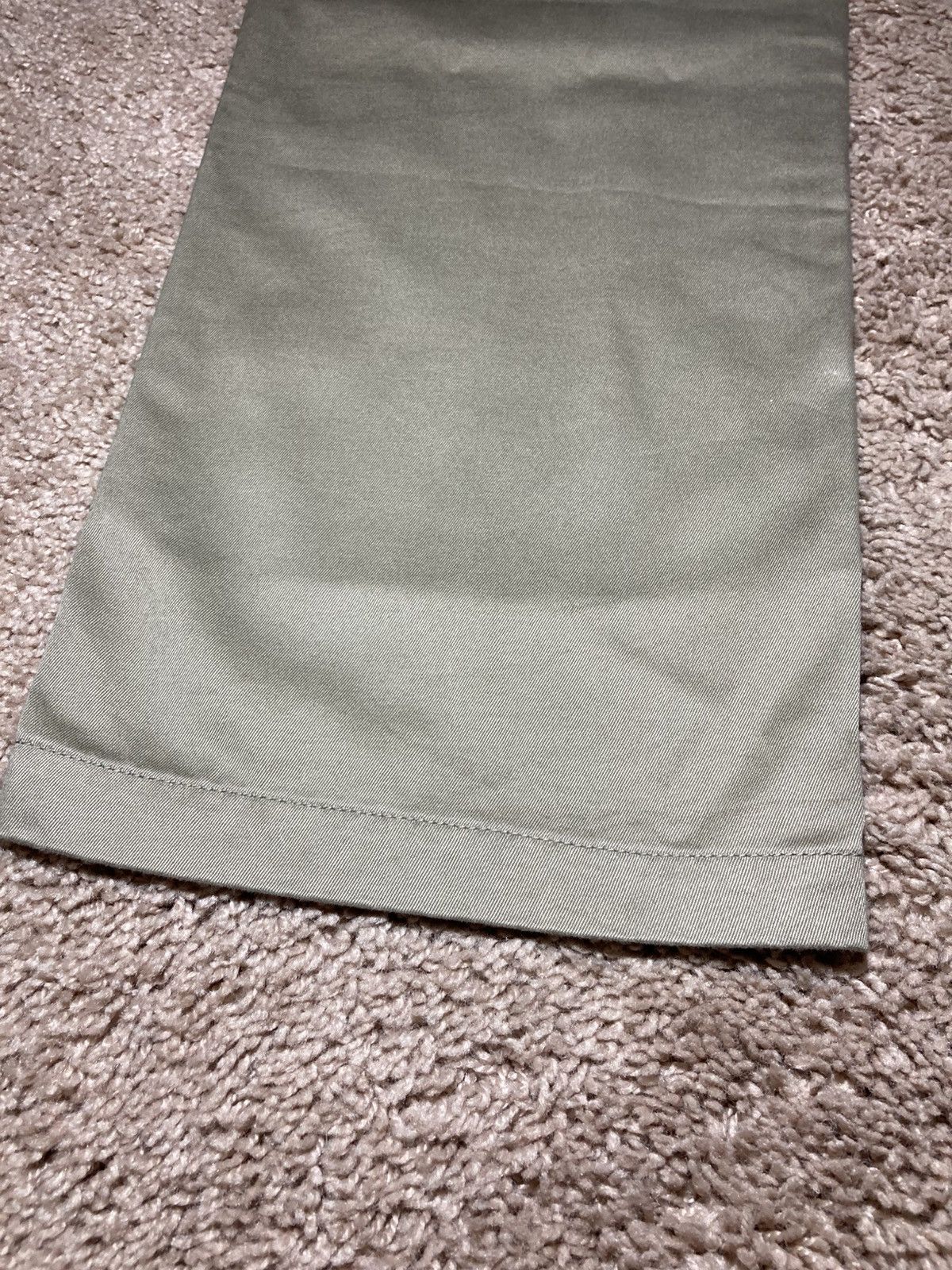 Celine AW19 Celine Cropped Chino Twill Pants 2019 Khaki Hedi Sliman Size US 26 / EU 42 - 7 Thumbnail