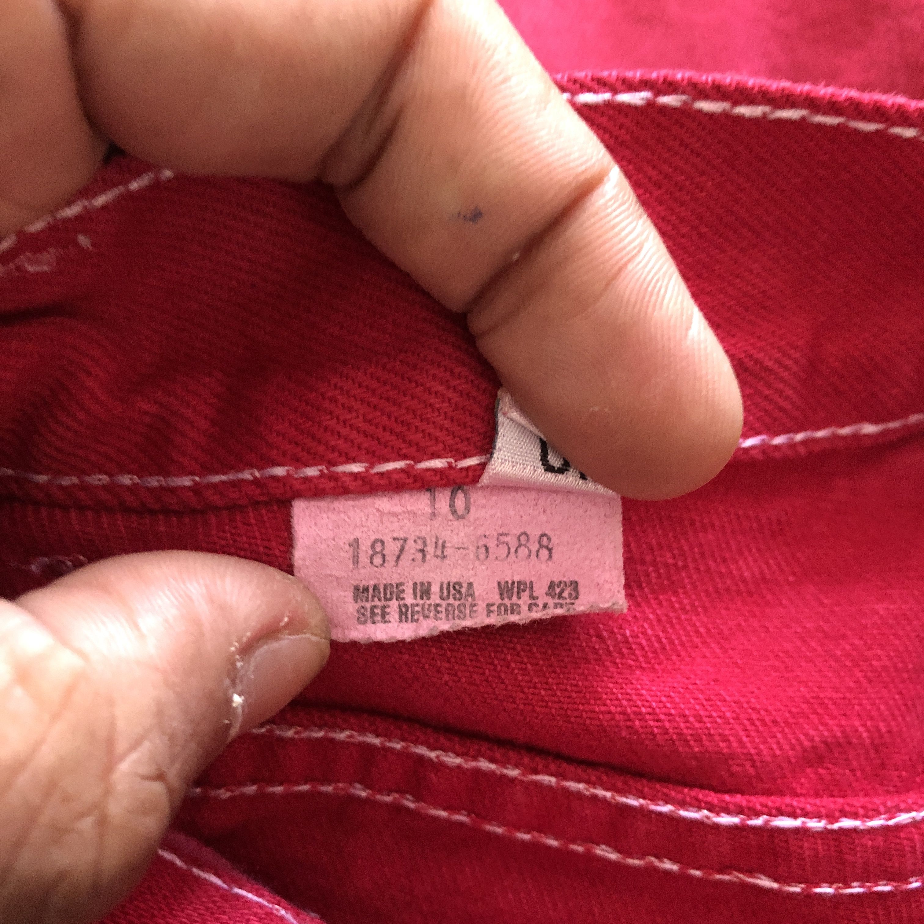 Levi's Vintage 80s Levis Red Jeans Levi's Light Wash Tapered Denim Size 26" / US 2 / IT 38 - 7 Thumbnail