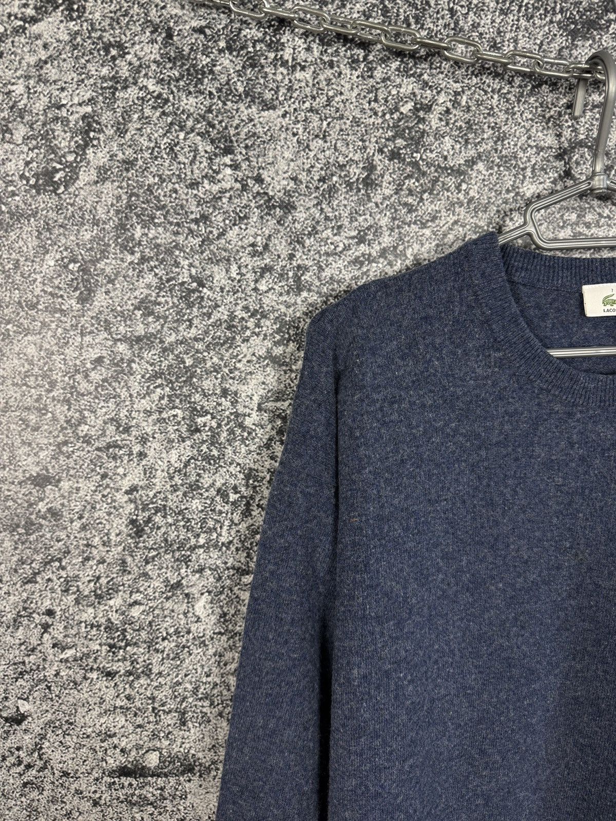 Lacoste Men’s Lacoste Vintage Wool Sweater Pullover Size 7 (XXL) Size US XXL / EU 58 / 5 - 3 Thumbnail