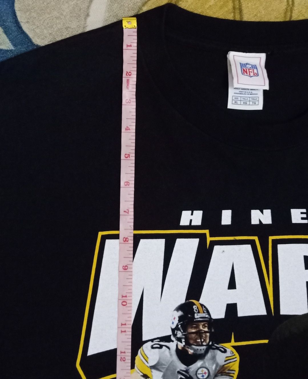 NFL × basketcase gallery Vintage Hines Ward NFL Pittsburgh Steelers T-shirt Size US XL / EU 56 / 4 - 16 Thumbnail