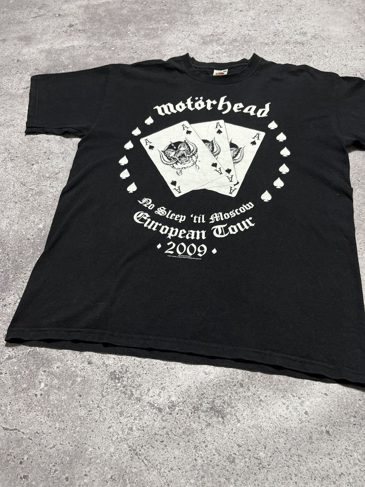 Band Tees Vintage 2009 MOTORHEAD Band European Tour Tshirt Size US M / EU 48-50 / 2 - 8 Thumbnail