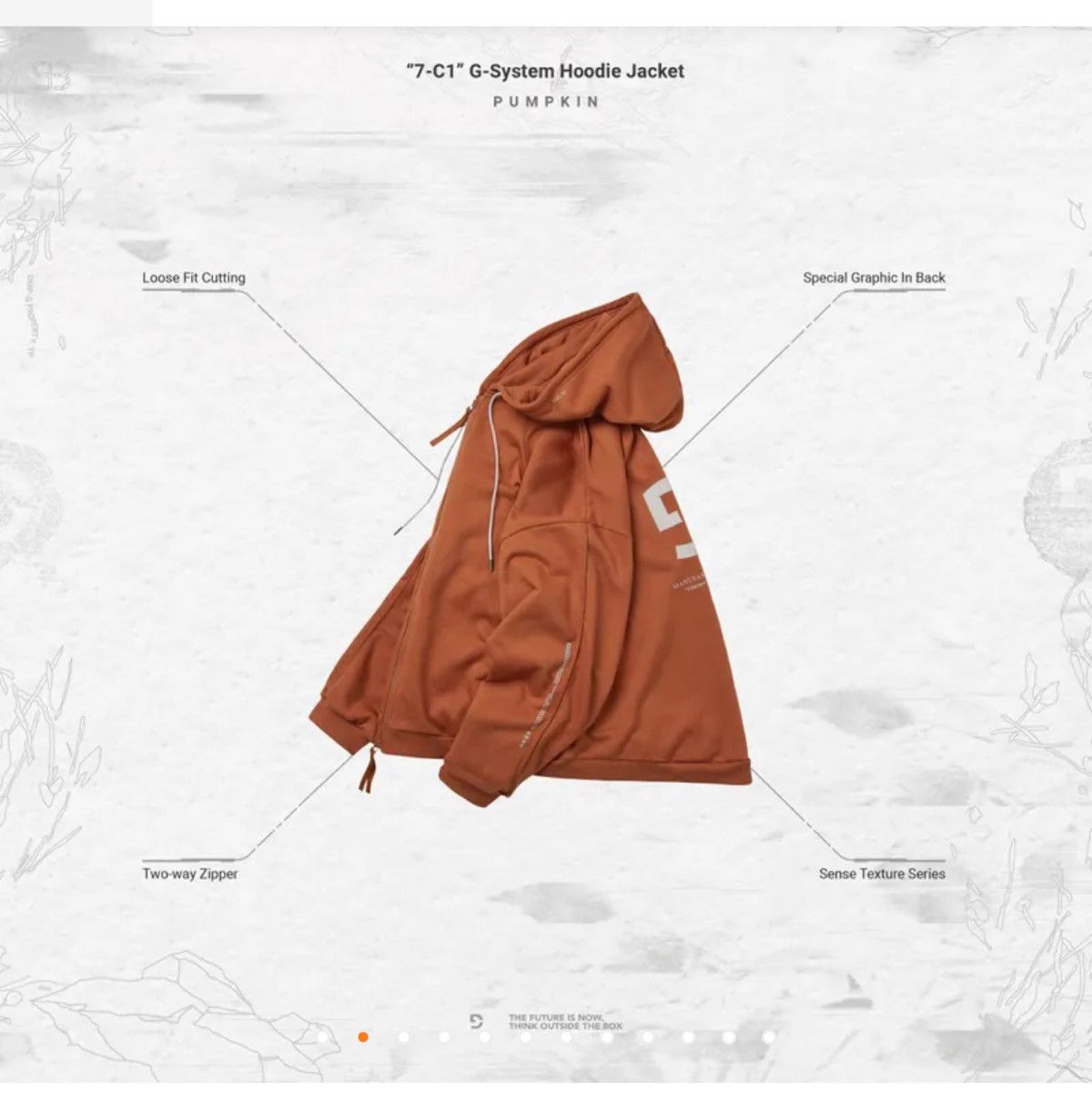 GOOPiMADE GOOPiMADE “7-C1” G-System Hoodie Jacket - Pumpkin size 3 Size US XL / EU 56 / 4 - 2 Thumbnail