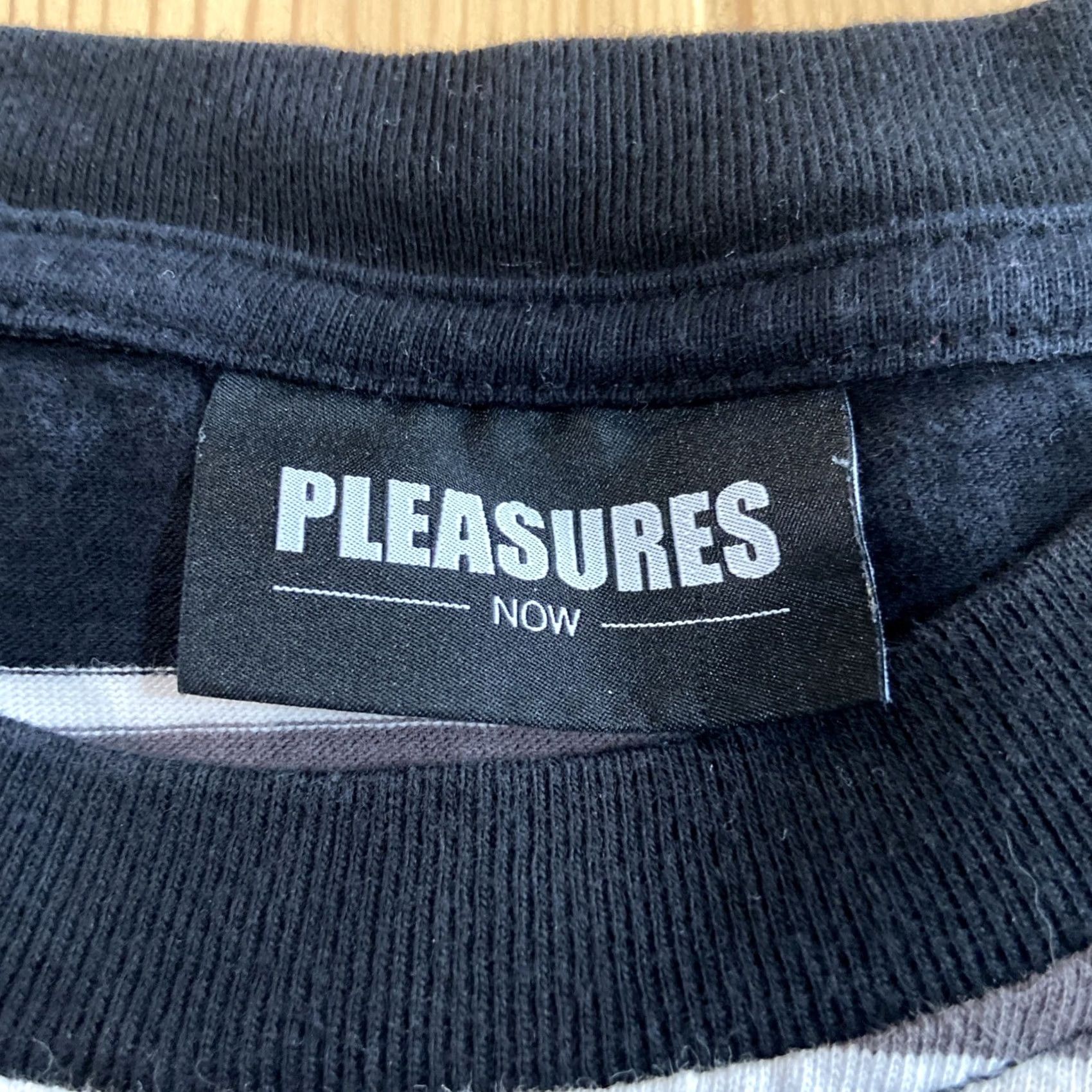 Pleasures Pleasures Streetwear T-Shirt Long Sleeve Mens Small Striped White Angel Buddha S Mens Size US S / EU 44-46 / 1 - 3 Thumbnail