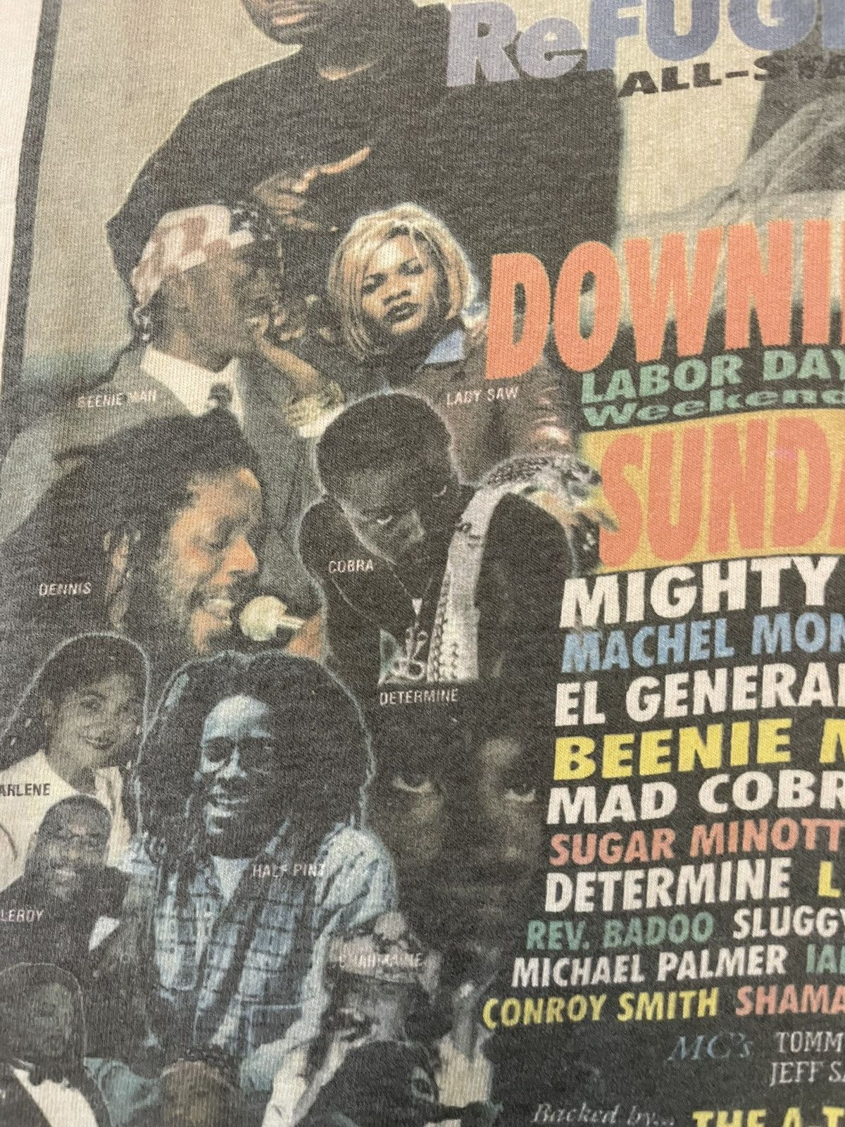 Vintage 🔥 VINTAGE 1997 Caribbean Music Fair T-Shirt Size US XL / EU 56 / 4 - 4 Thumbnail