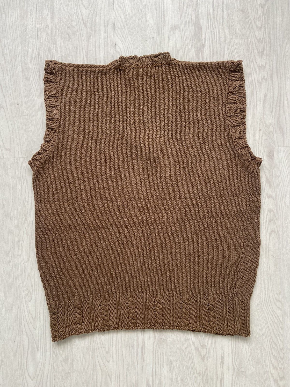 Polo Ralph Lauren Vintage Polo Ralph Lauren Silk Knitted Twill Vest Size US M / EU 48-50 / 2 - 4 Thumbnail