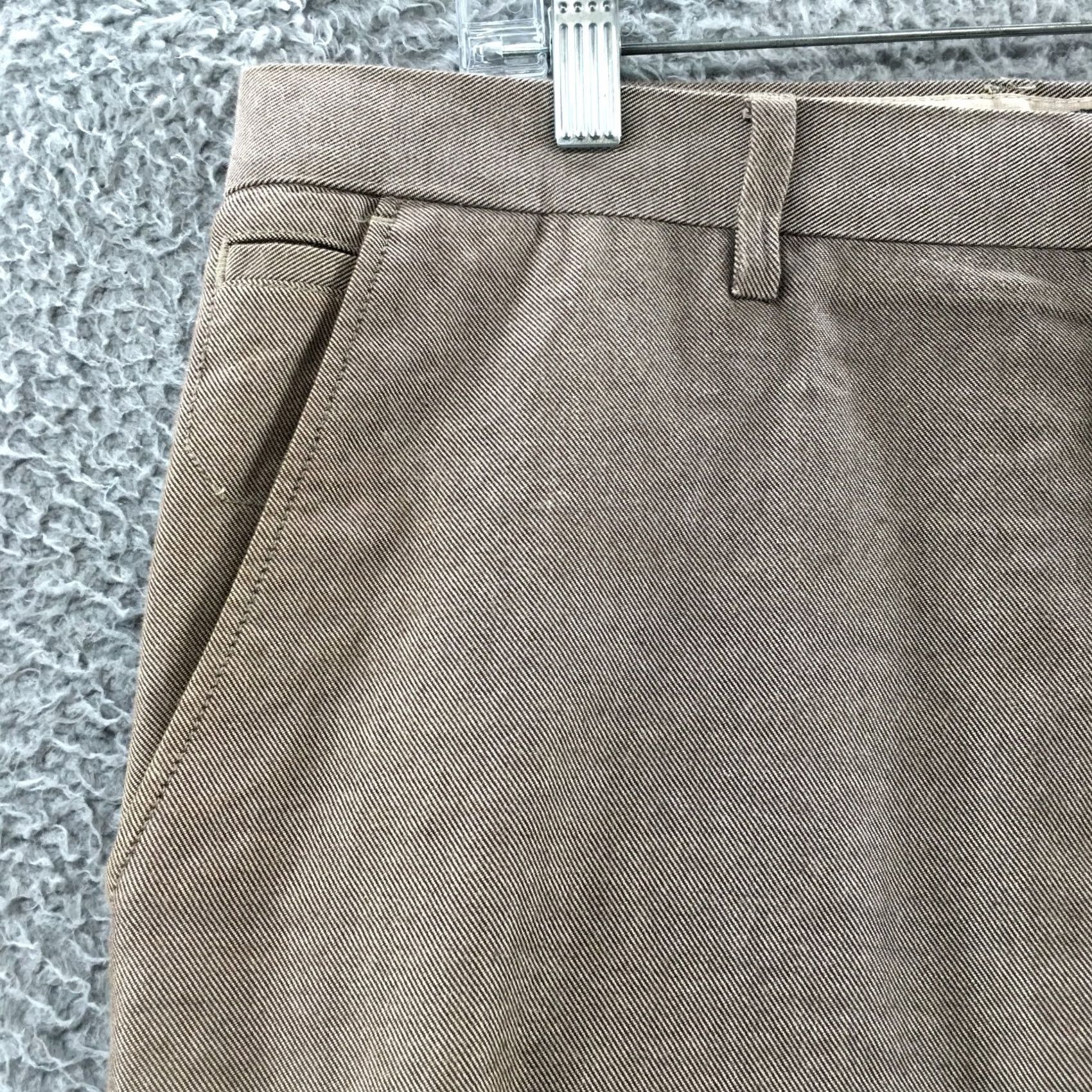 Banana Republic Banana Republic Kentfield Chino Pants Mens 34x30 Brown Mid Rise Chino Pant Mens Regular Straight Brown Mens Size US 34 / EU 50 - 4 Thumbnail