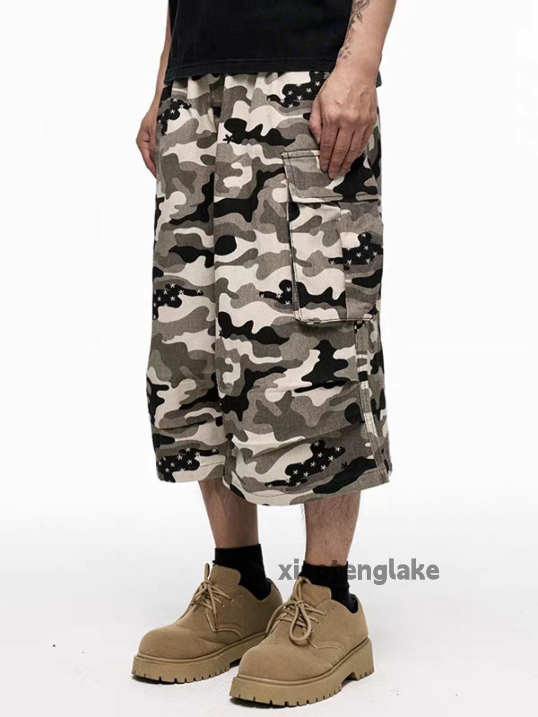 Vintage Xz Military outdoor tactical hiking mountain cargo shorts Size US 28 / EU 44 - 6 Thumbnail