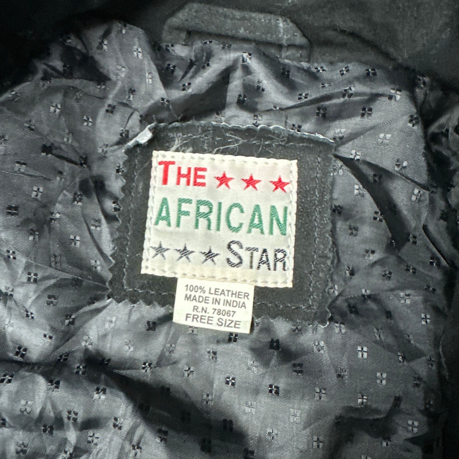 Other The African Star Leather Coat Jacket Womens Medium Elephant Size M / US 6-8 / IT 42-44 - 3 Thumbnail
