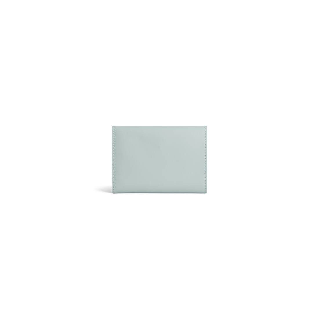 Balenciaga o1srvl11e0925 Size: OS / Envelope Mini Wallet in Light Blue Size ONE SIZE - 3 Thumbnail