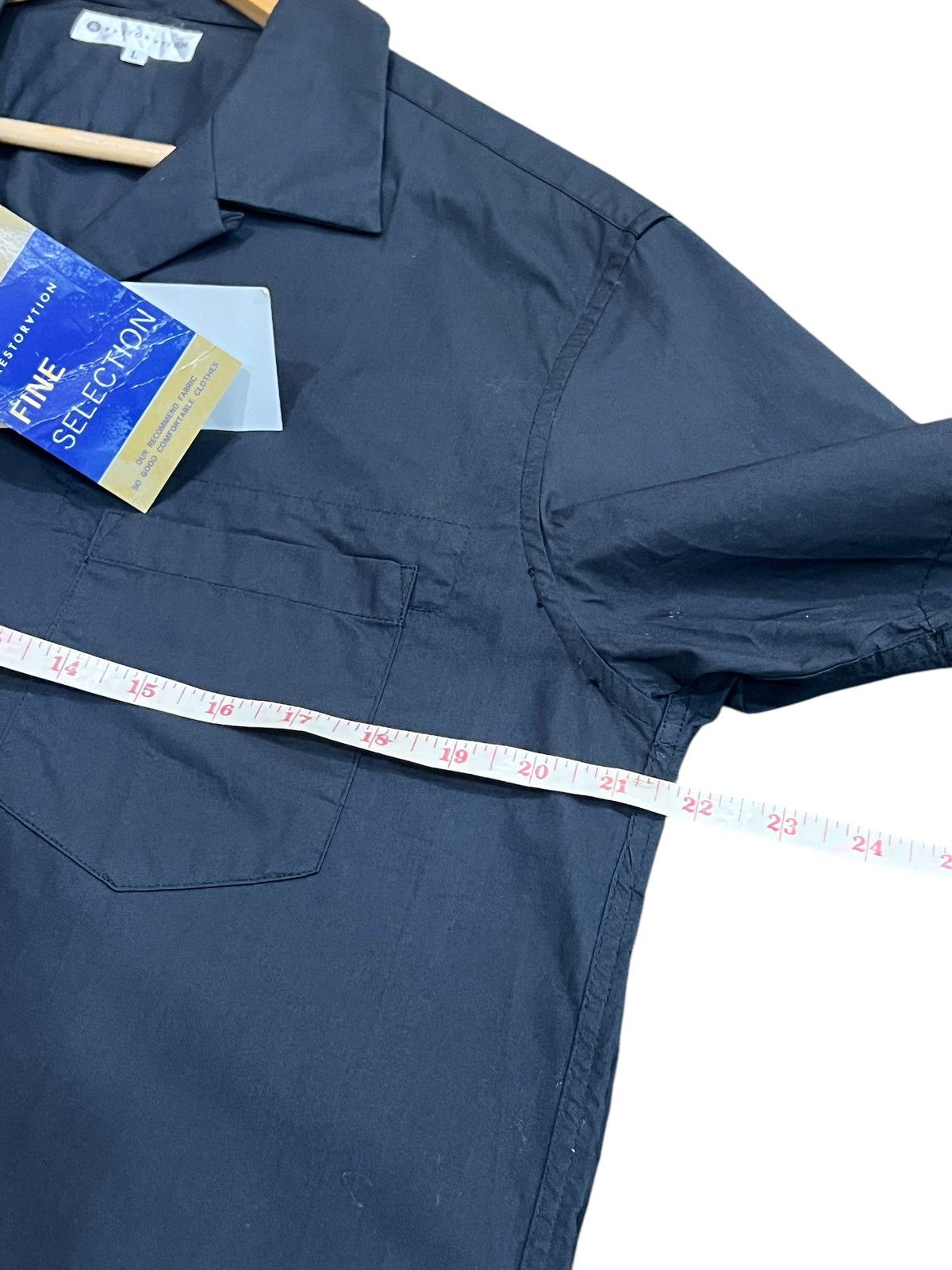 Japanese Brand × Restoration NWT Restoration Japanese Open Collar Shirt Size US L / EU 52-54 / 3 - 3 Thumbnail