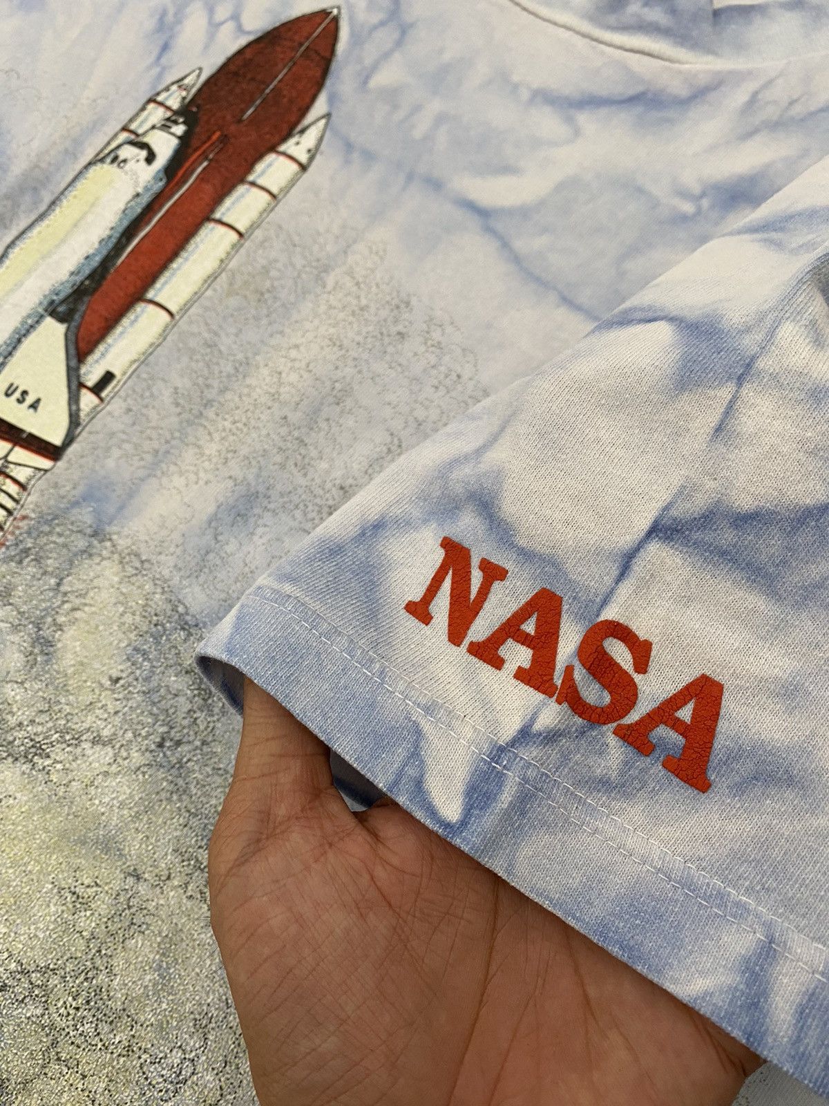 NASA × Vintage Vintage Nasa 1995 t-shirt Size US L / EU 52-54 / 3 - 4 Thumbnail