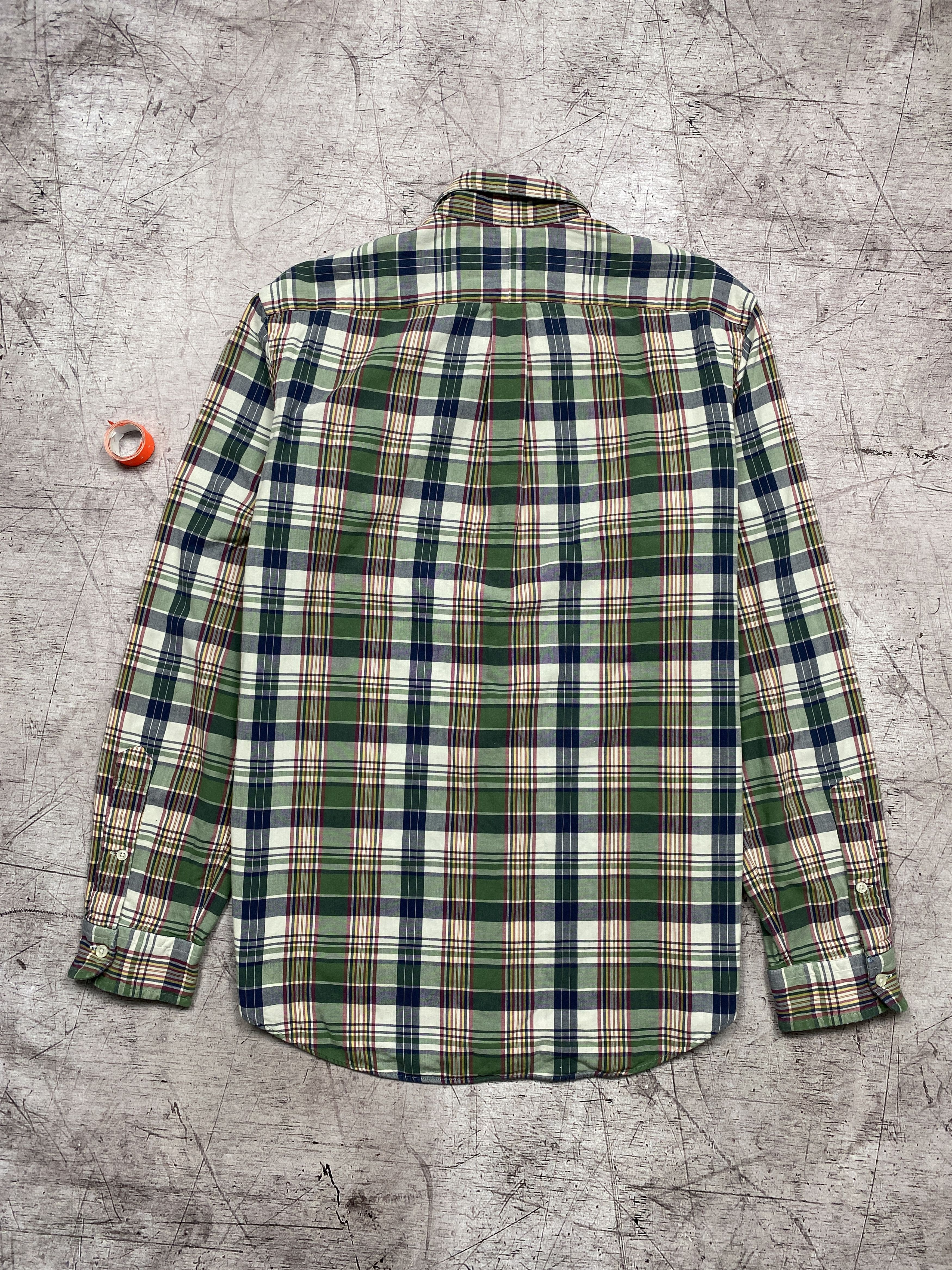 Flannel × Polo Ralph Lauren × Vintage Polo Ralph Lauren Vintage Mens Flannel Plaid Shirt Size US L / EU 52-54 / 3 - 7 Thumbnail