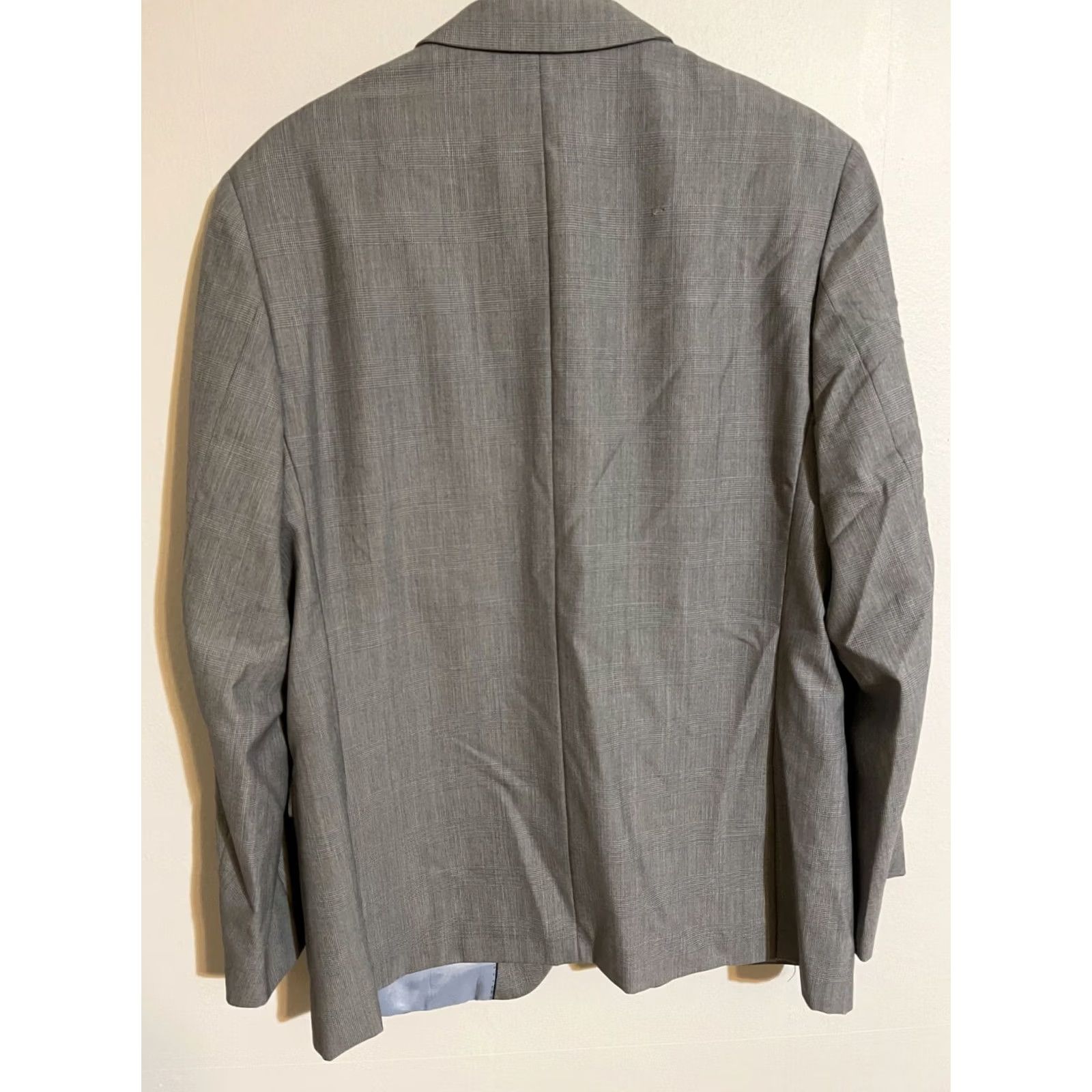 Banana Republic Banana Republic Tailored Fit Wool Light Gray Suit Coat Blazer Jacket Men's 44R Size 44R - 3 Thumbnail