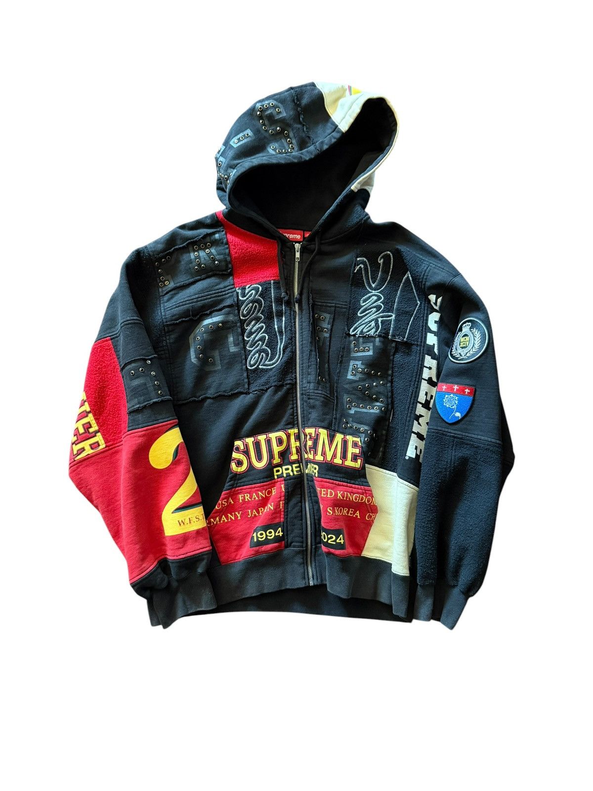 S*ジ様 2005SS supreme Raising Hell Hoodie Supreme Supreme Raising Hell Hoodie SS05 | Grailed