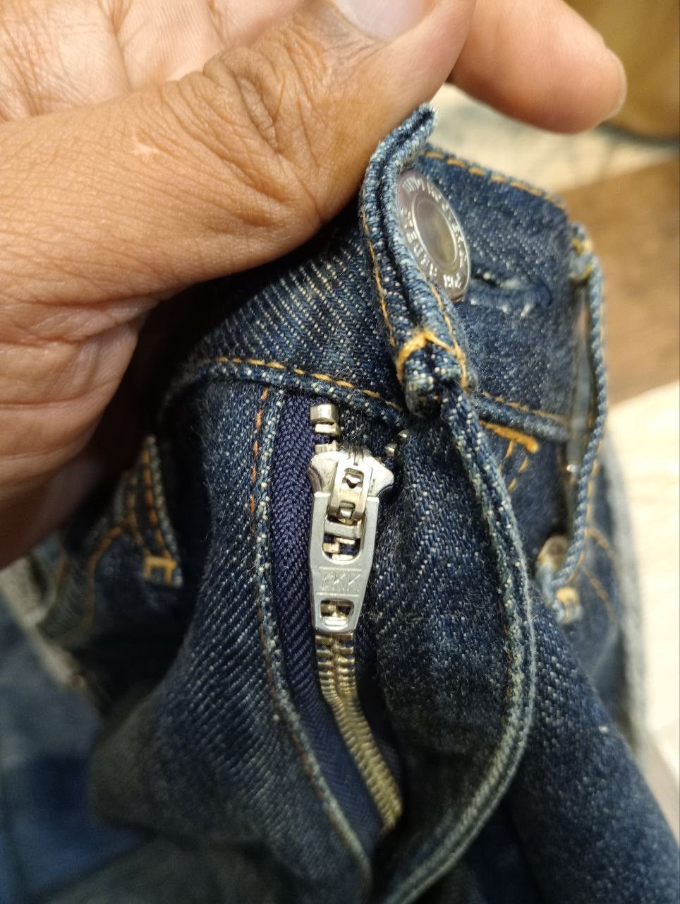 Undercover UNDERCOVERISM FOR REBELS FRINGE SELVEDGE DENIM PANTS Size US 32 / EU 48 - 8 Thumbnail