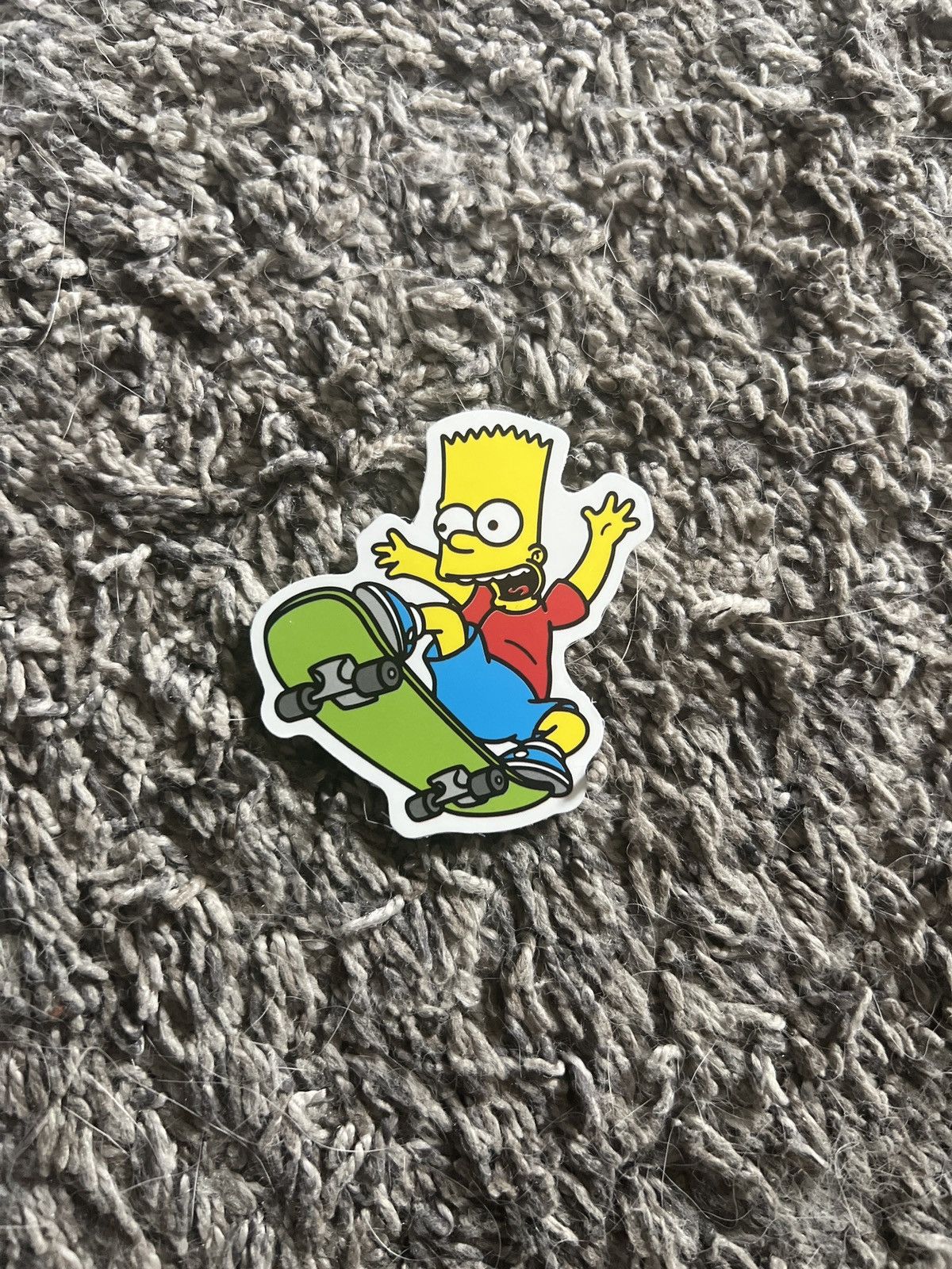 The Simpsons The Simpsons Bart Simpson Skateboarding Sticker Size ONE SIZE - 1 Thumbnail
