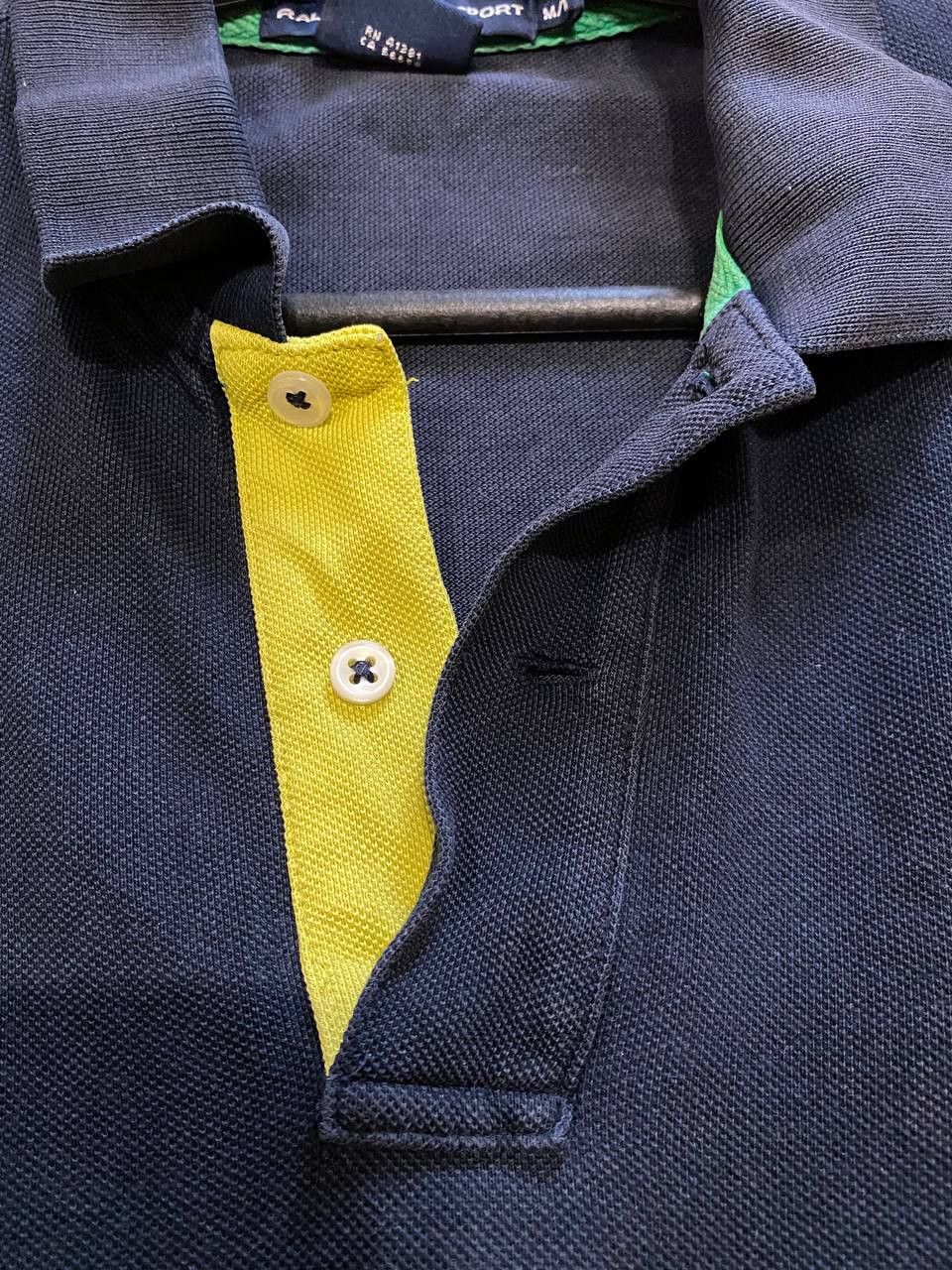 Ralph Lauren Vintage Ralph Lauren Sport 100% Cotton Polo Size M Size M / US 6-8 / IT 42-44 - 7 Thumbnail