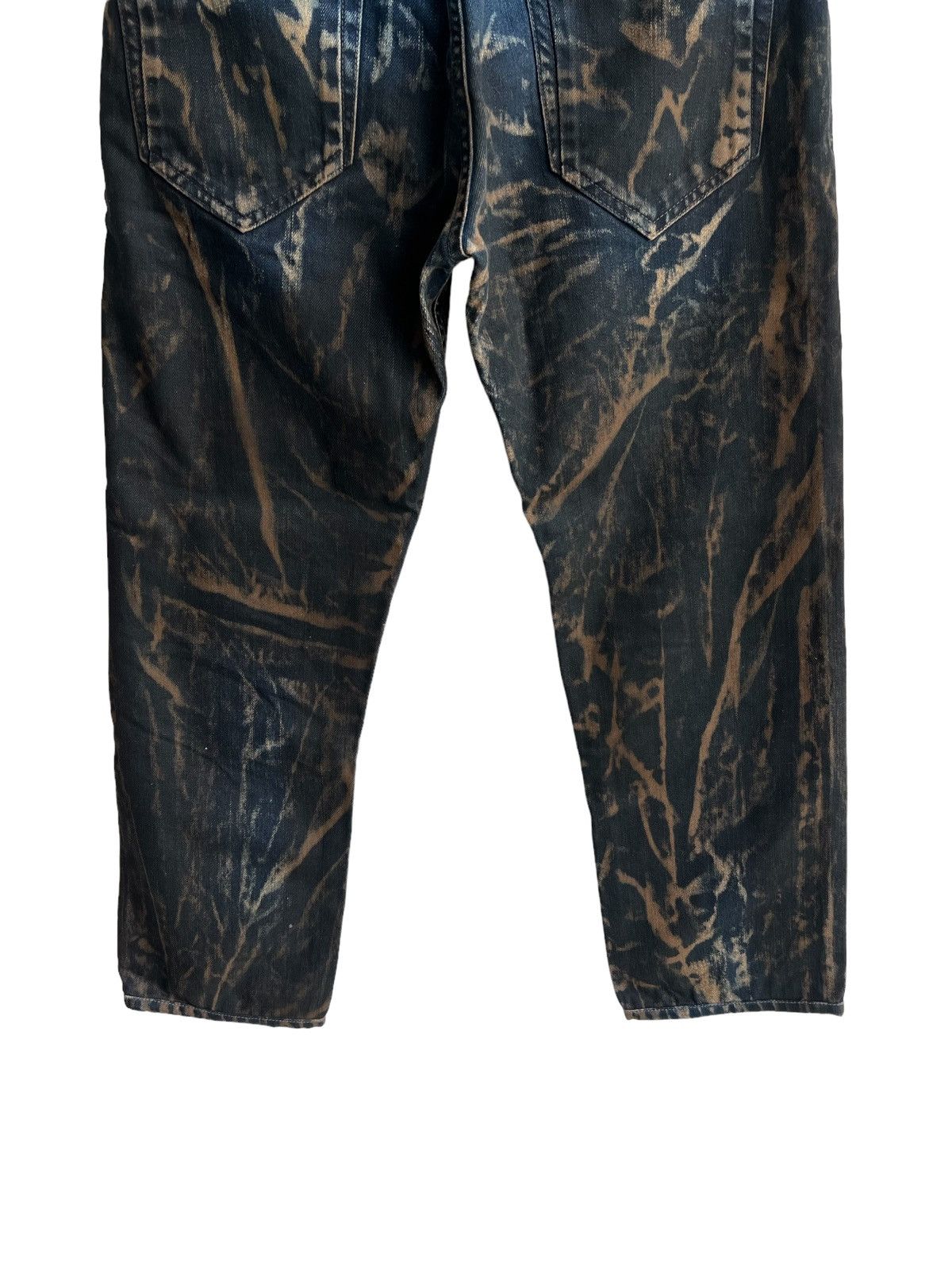 Diesel Black Gold AW10 Diesel Black Gold 🇮🇹 Rusty Wax Homeless Baggy Denim Size US 30 / EU 46 - 9 Thumbnail