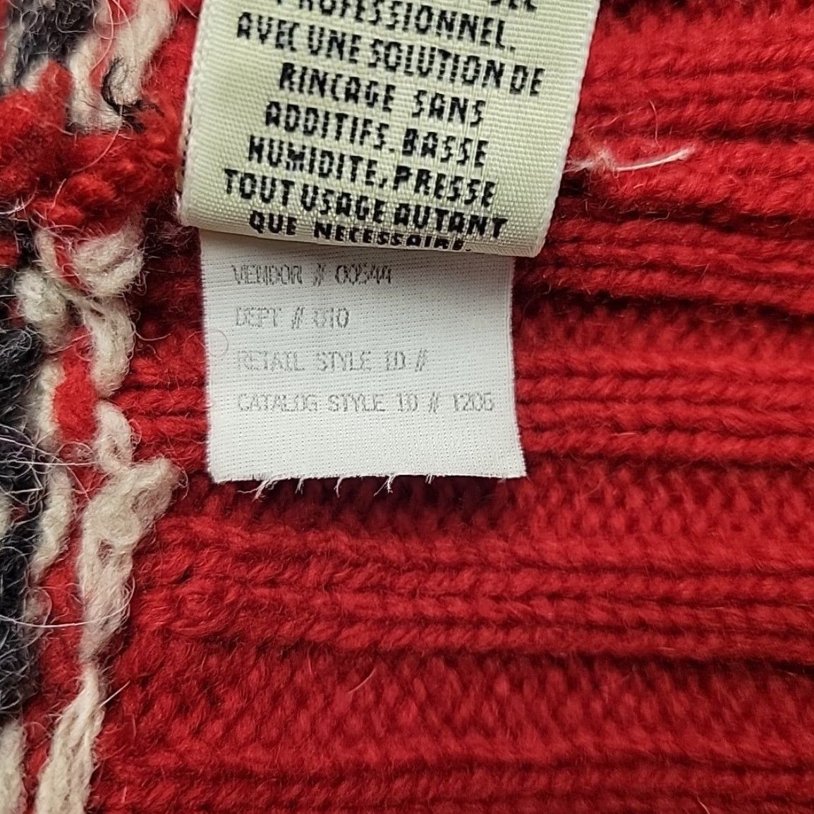 Eddie Bauer VINTAGE Eddie Bauer Cardigan Sweater Women XL Brown Fair Isle Wool Alpaca Nordic Classic Pattern Button Closure Knit Pullover Casual Women Size XL / US 12-14 / IT 48-50 - 6 Thumbnail