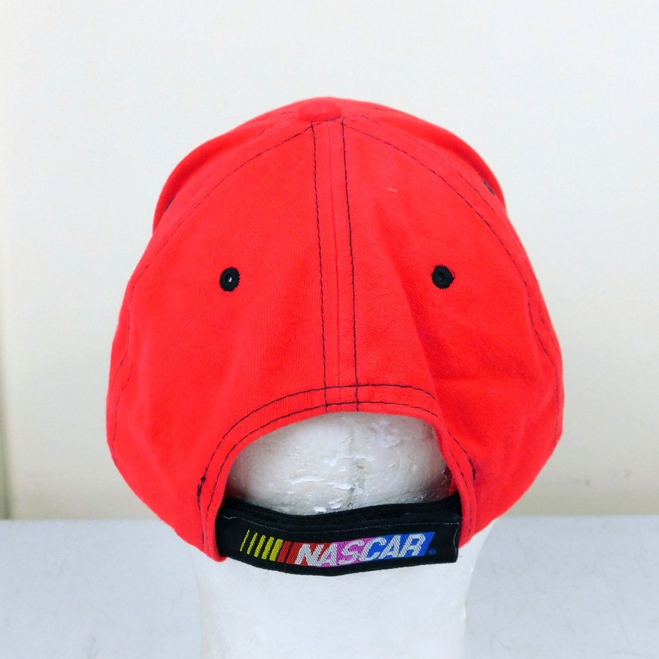 NASCAR 2002 Bud Racing NASCAR Hat Adjustable Red Dale Earnhardt Jr Size ONE SIZE - 4 Thumbnail