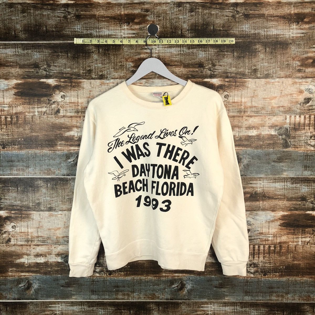 i was there daytona beach Cream Sweatshirt #A1999