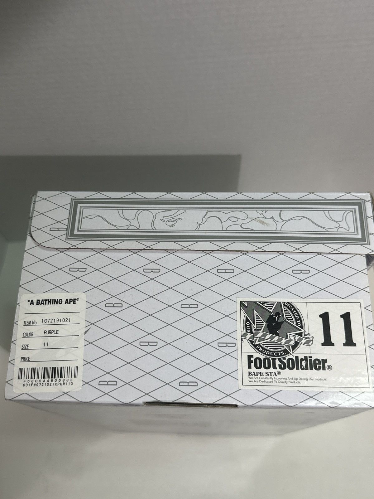 Bape BAPE SoHo NY 16th Anniversary Patent Leather Bapesta DS US11 Size US 11 / EU 44 - 9 Thumbnail