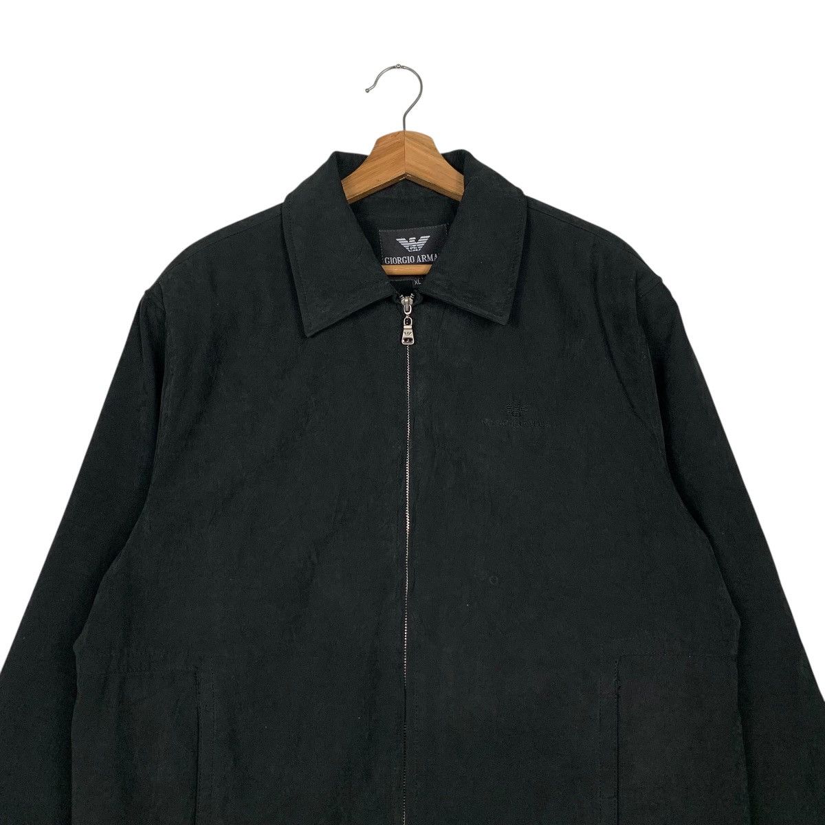 Giorgio Armani GIORGIO ARMANI Black Casual Jacket #2337-C104 Size US XL / EU 56 / 4 - 2 Thumbnail