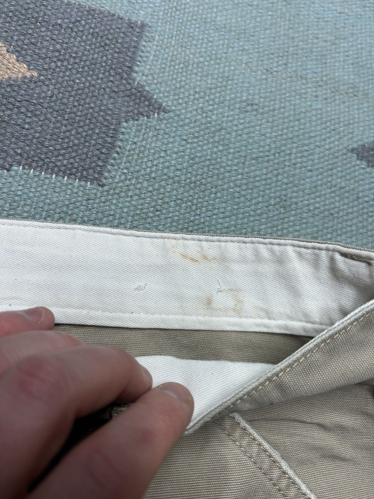 Vintage American Eagle canvas carpenter pants baggy skate y2k 34x31 Size US 34 / EU 50 - 8 Thumbnail