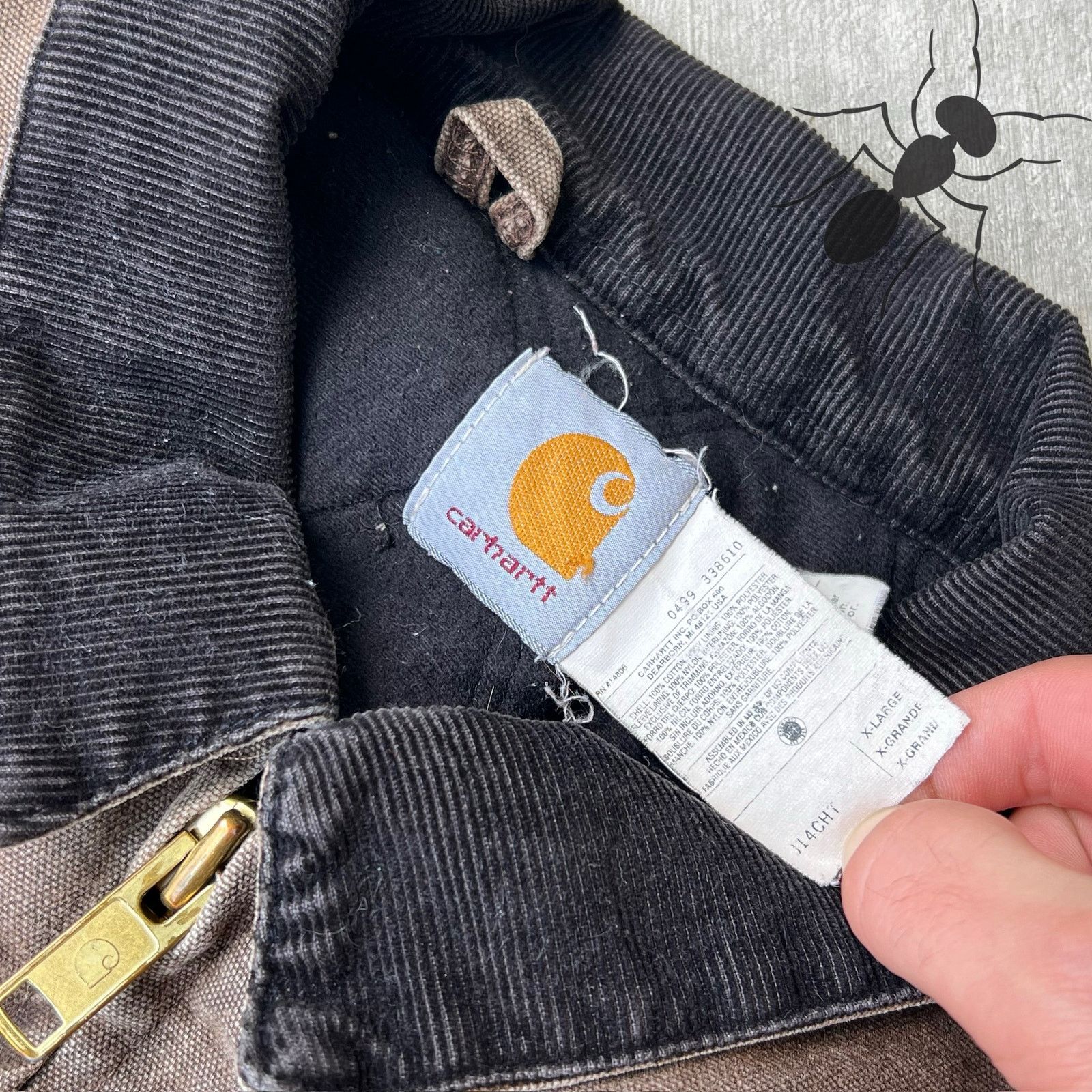Carhartt × Vintage Carhartt J13 CHT brown santa fe work wear jacket Size US XL / EU 56 / 4 - 7 Thumbnail