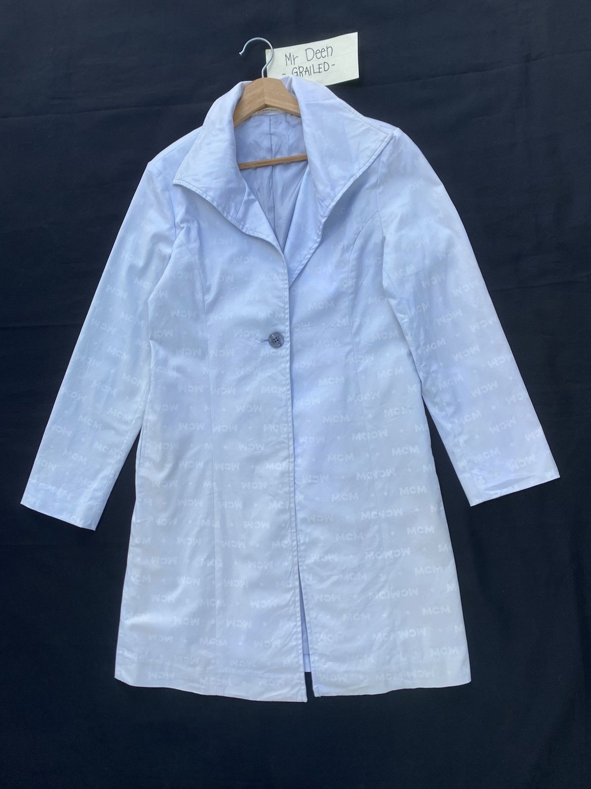 MCM Rare Vintage MCM Monogram Logos Long Coat Size M / US 6-8 / IT 42-44 - 3 Thumbnail