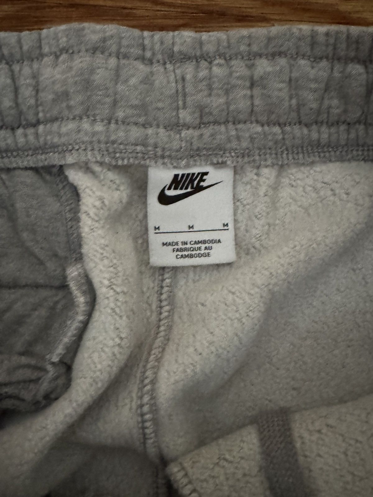 Nike Nike Cuffed Sweatpants Gray - Size Medium Size US 32 / EU 48 - 2 Thumbnail