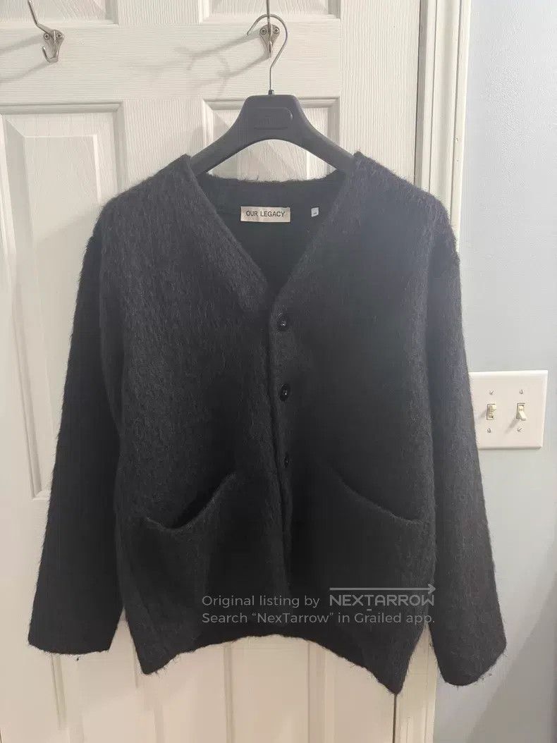 Our Legacy Our Legacy Black Cardigan Size US S / EU 44-46 / 1 - 1 Thumbnail