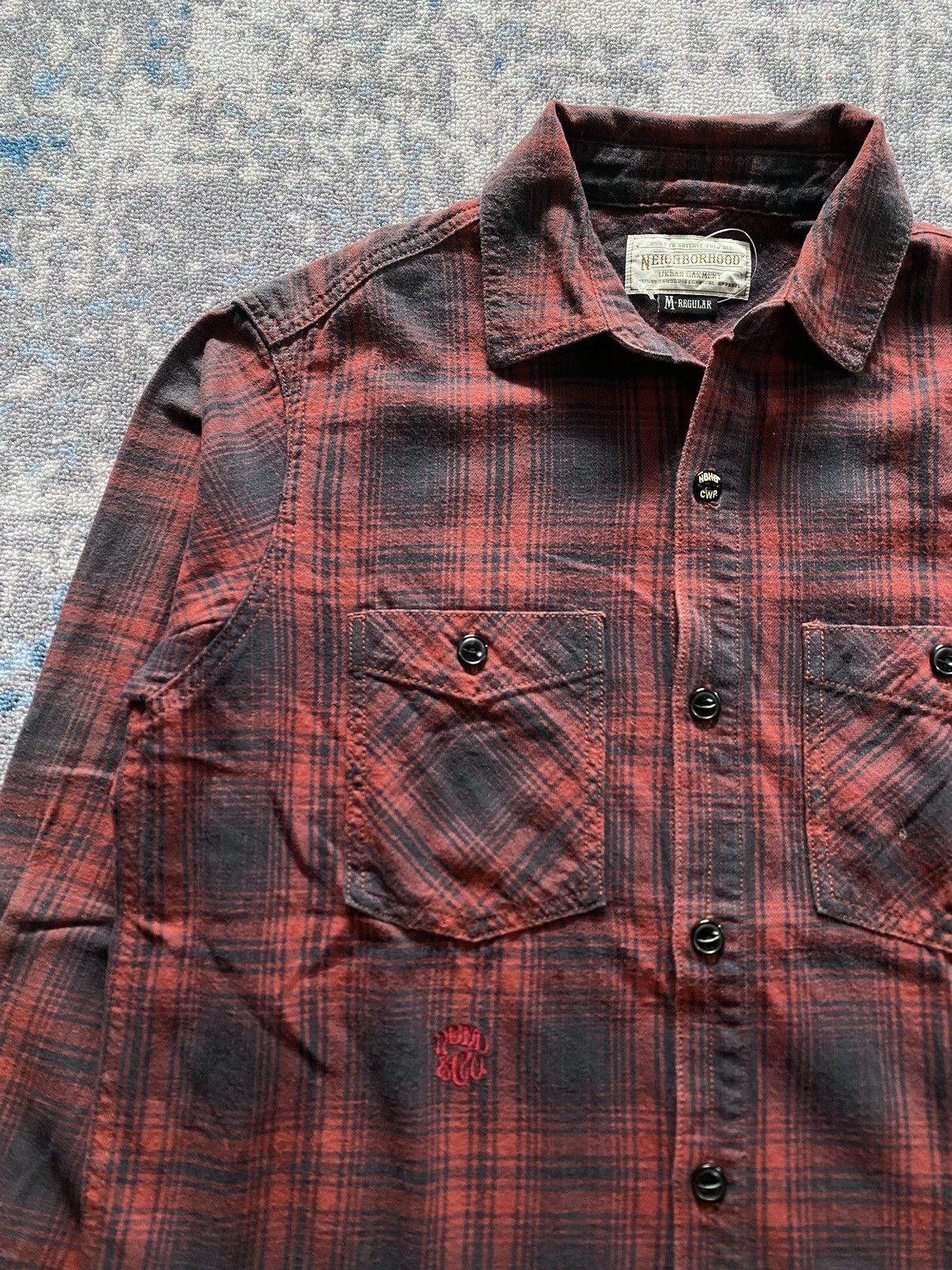 Japanese Brand × Neighborhood Neighborhood Plaid Flannel Shirt Size US M / EU 48-50 / 2 - 5 Thumbnail